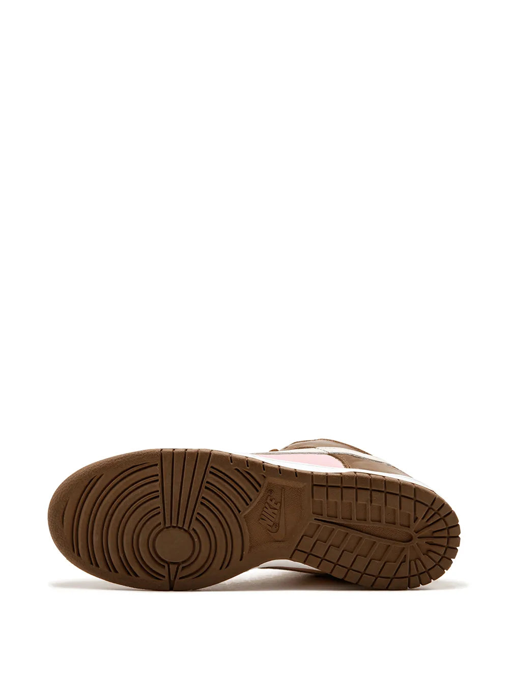 Nike Dunk Low Pro SB outsole tread on brown rubber sole
