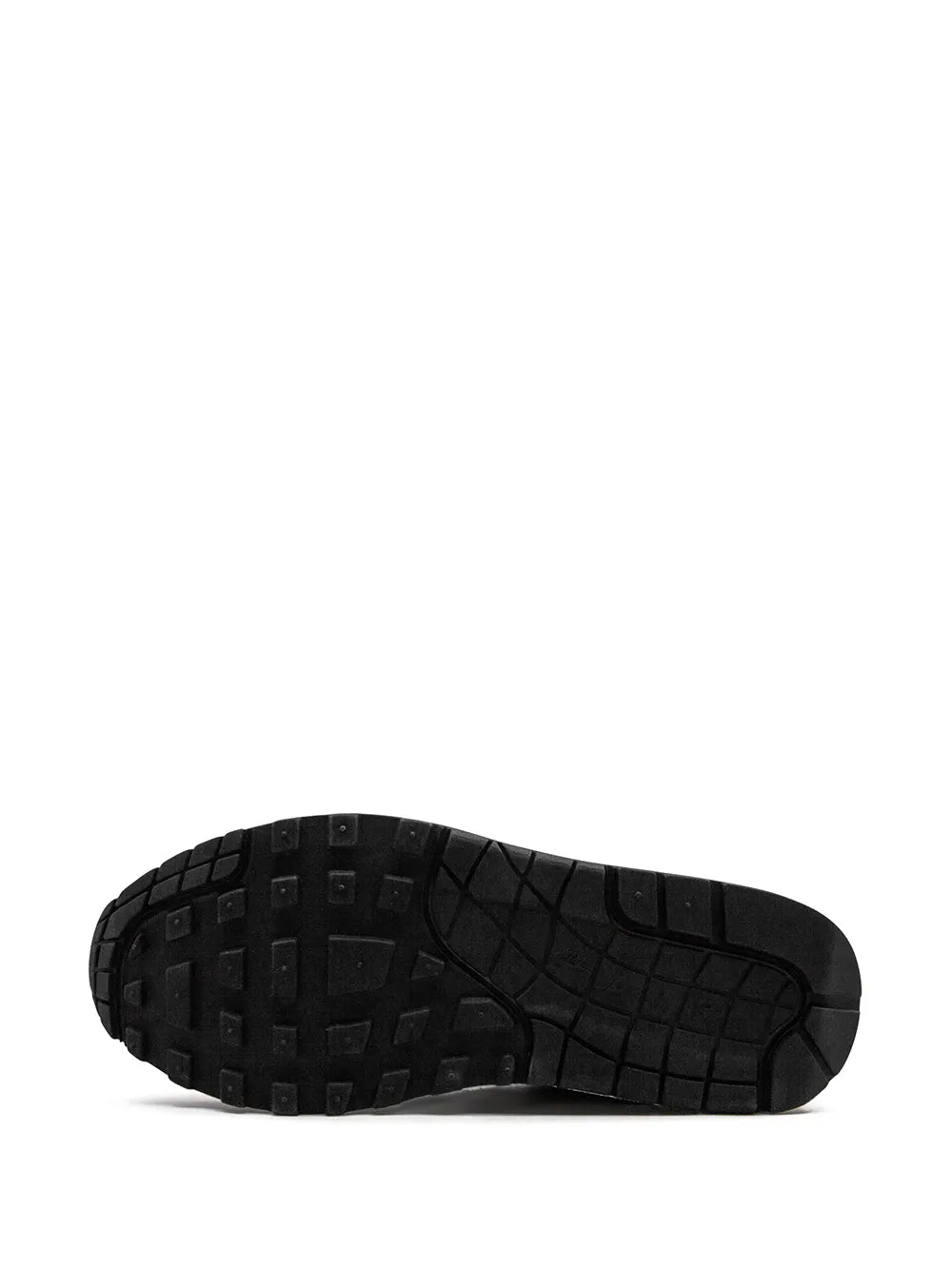 Air Max 1 rubber outsole with deep tread, black