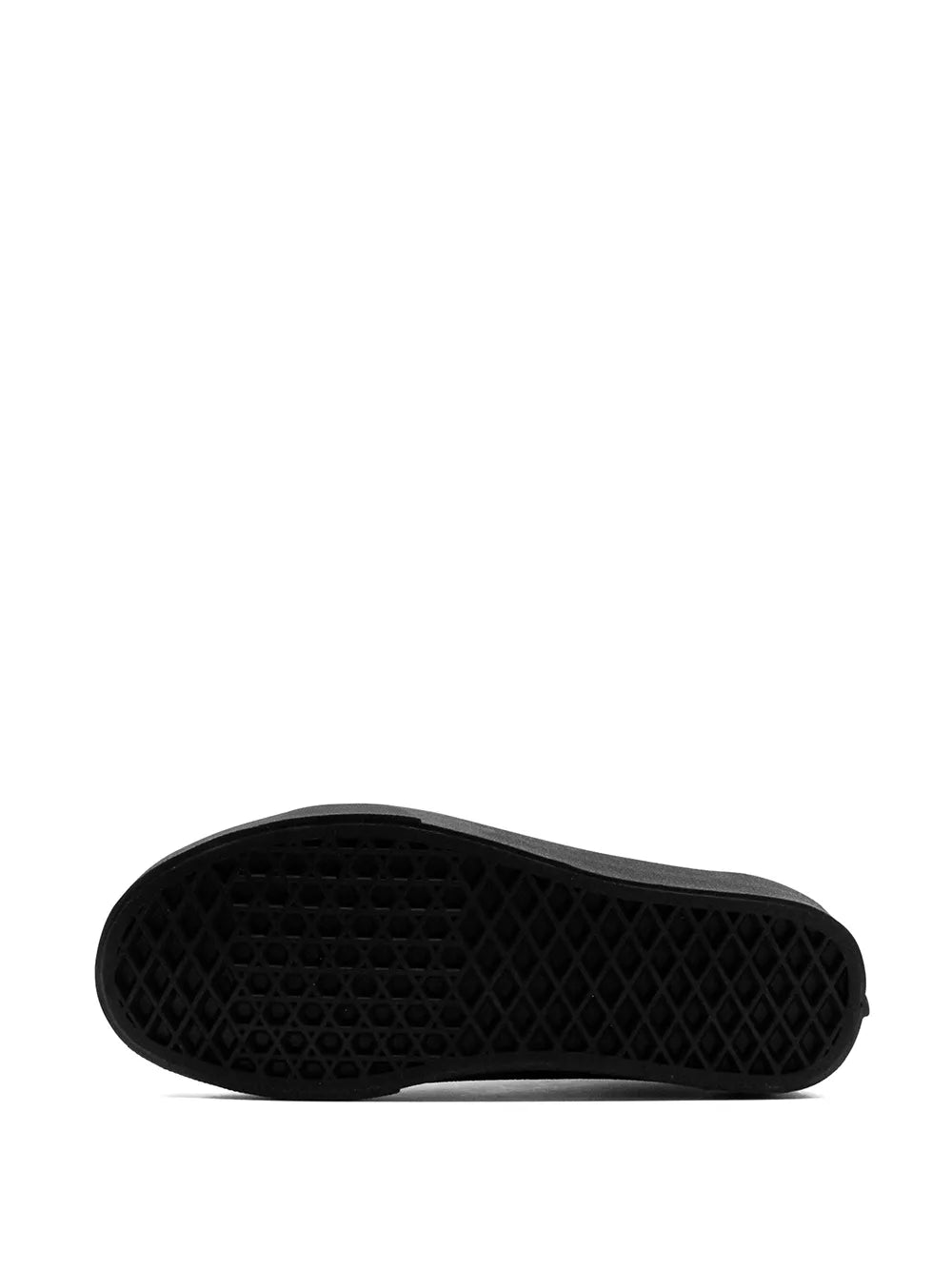 Black Old Skool rubber outsole with diamond tread pattern