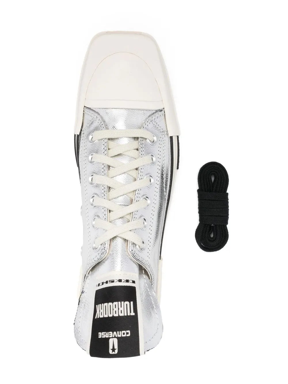 Converse x Rick Owens Drkshdw Chuck 70 low-top, white laces and spare black lace
