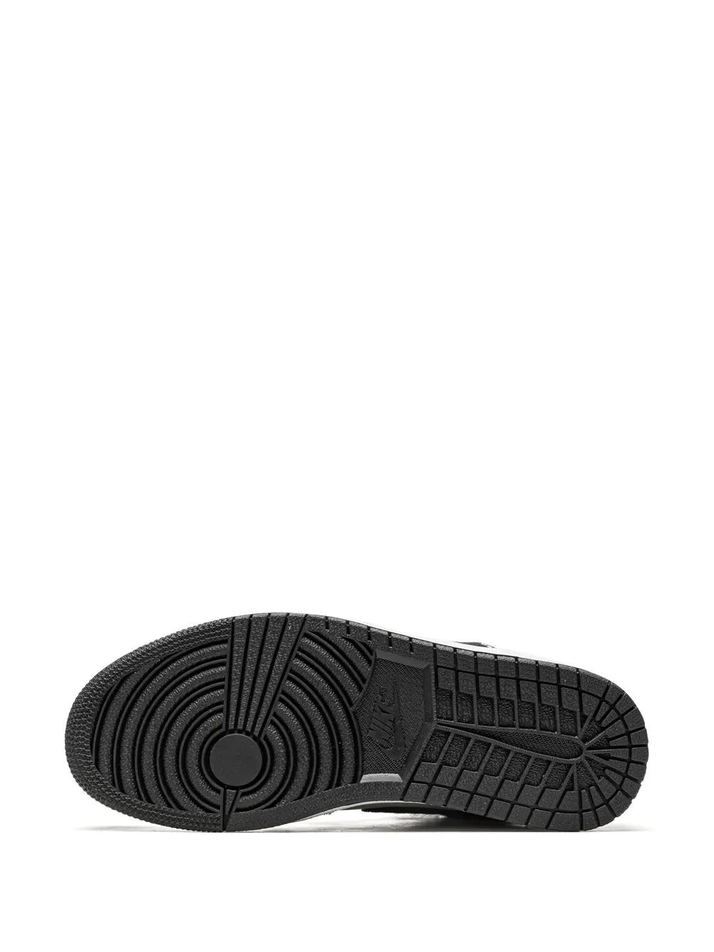 Air Jordan 1 outsole with black rubber tread and circular pivot design