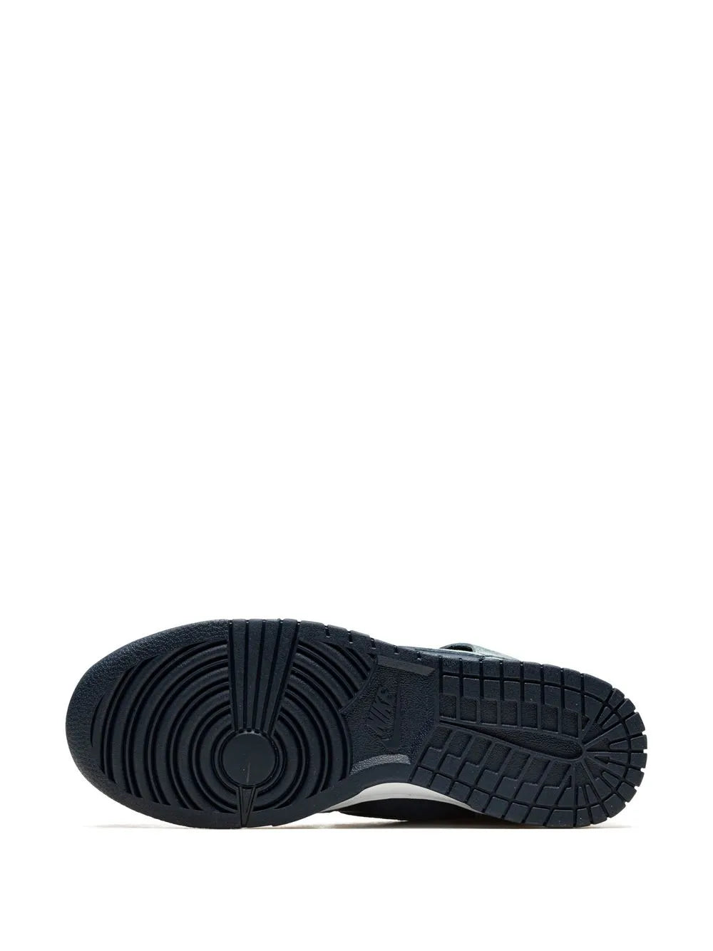 Nike Dunk High PRM outsole tread with dark rubber herringbone pattern