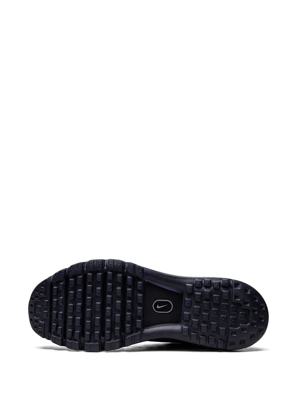 Air Max 2017 outsole with black tread pattern and small swoosh logo