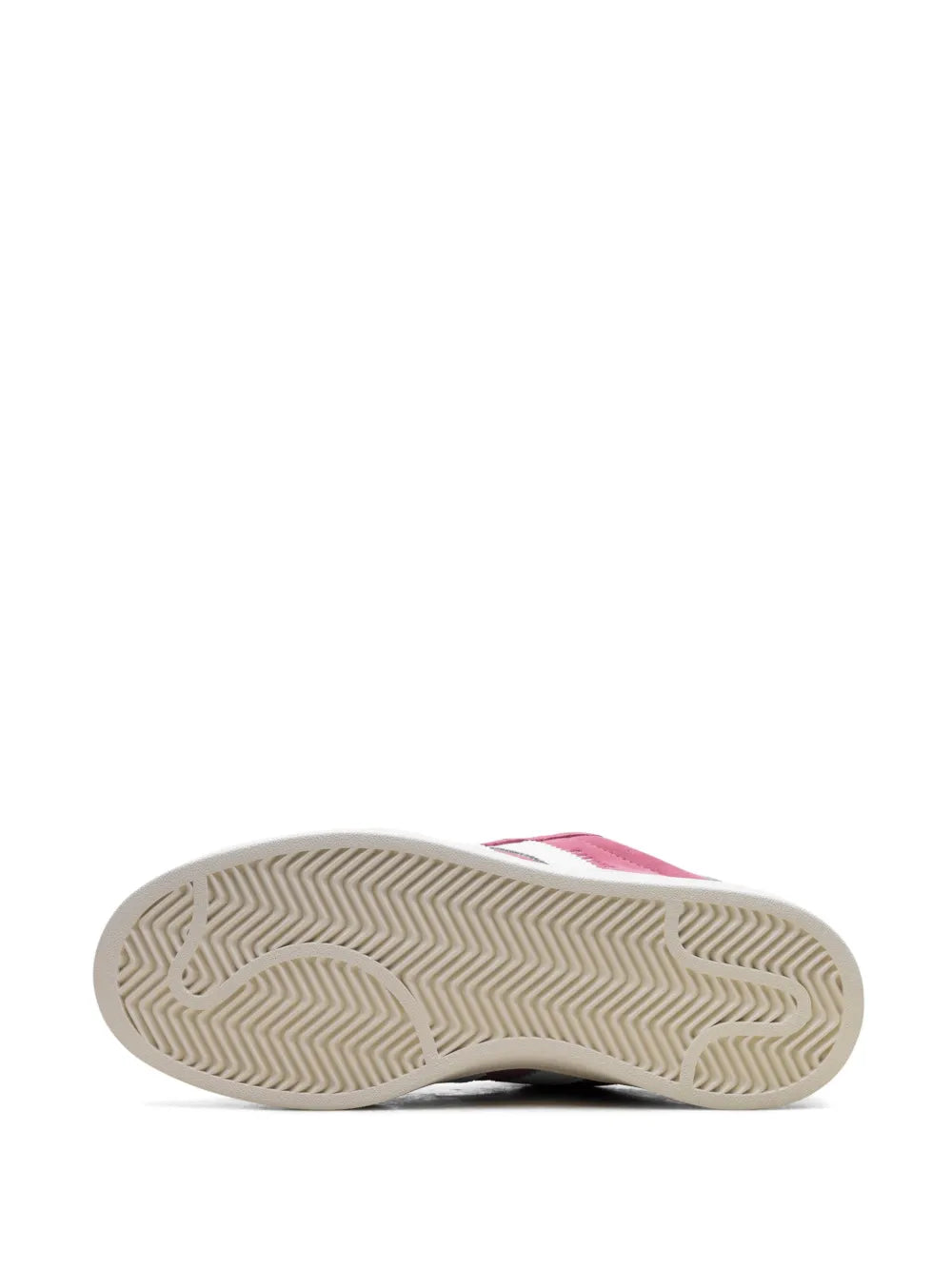 Maroon adidas Campus 00S outsole with textured herringbone tread and white sidewall