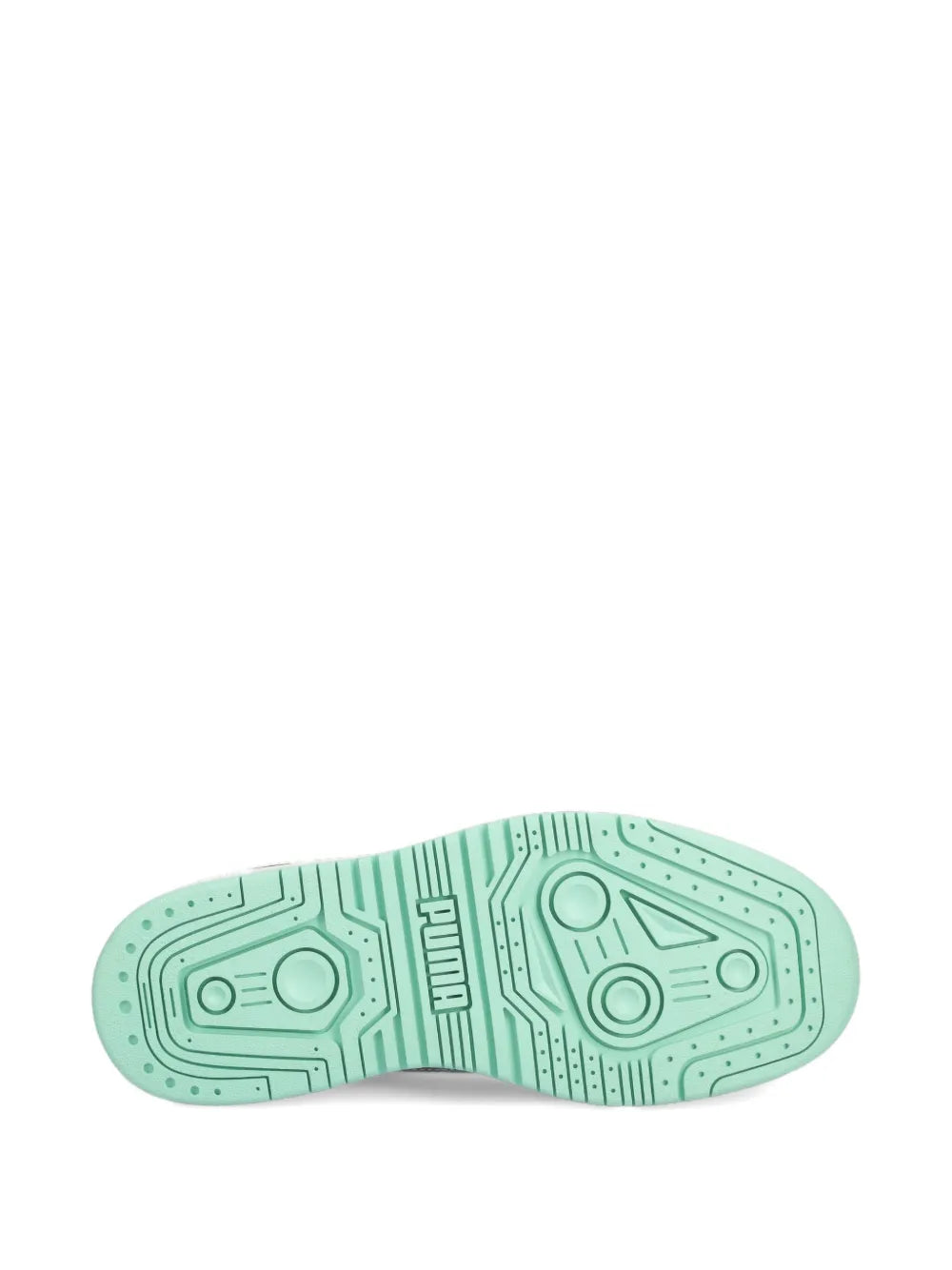 Mint rubber outsole with tread pattern for low-top sneakers