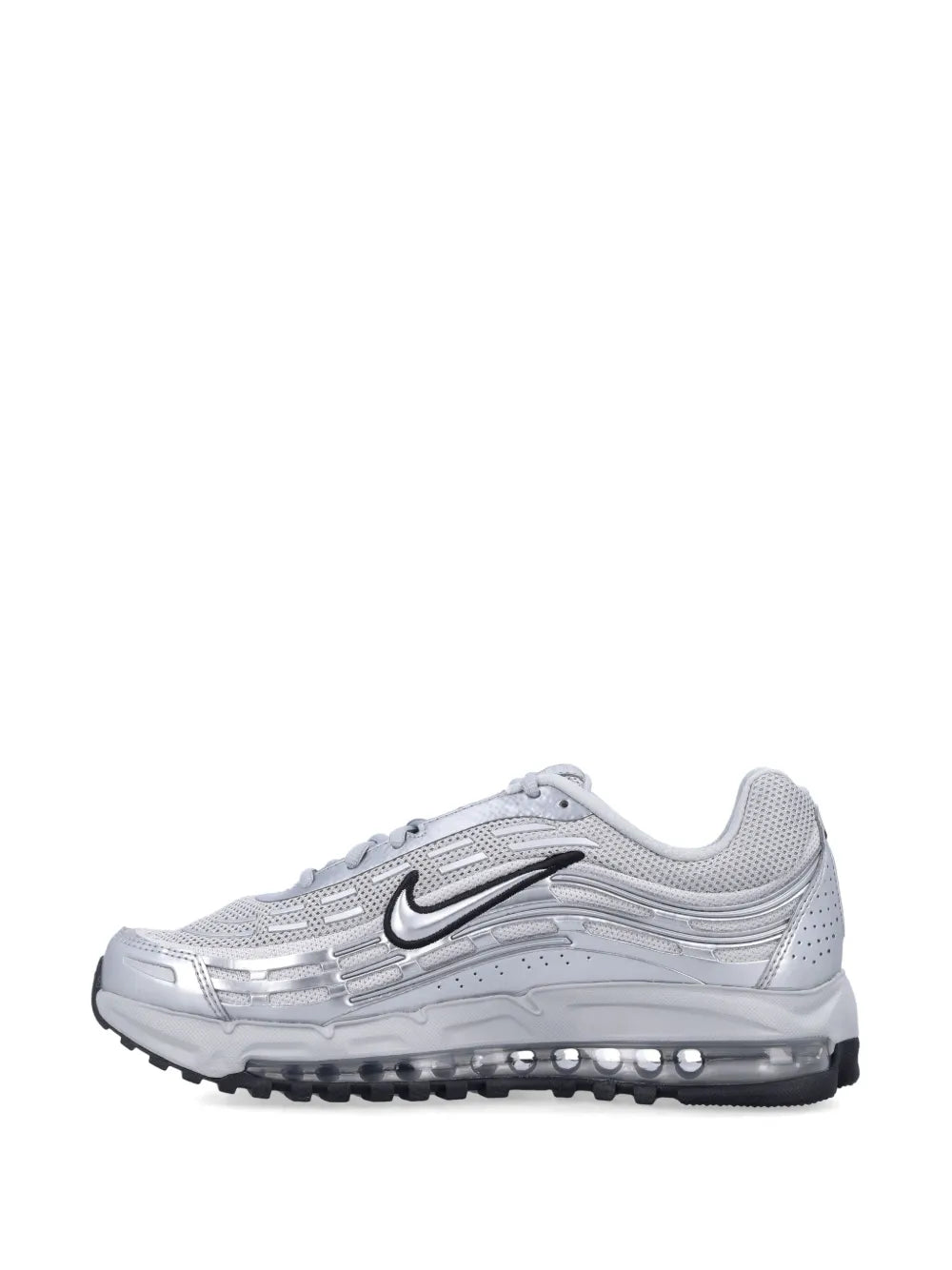 Nike Air Max TL 2.5 sneaker with light gray mesh, swoosh, and Air pod sole