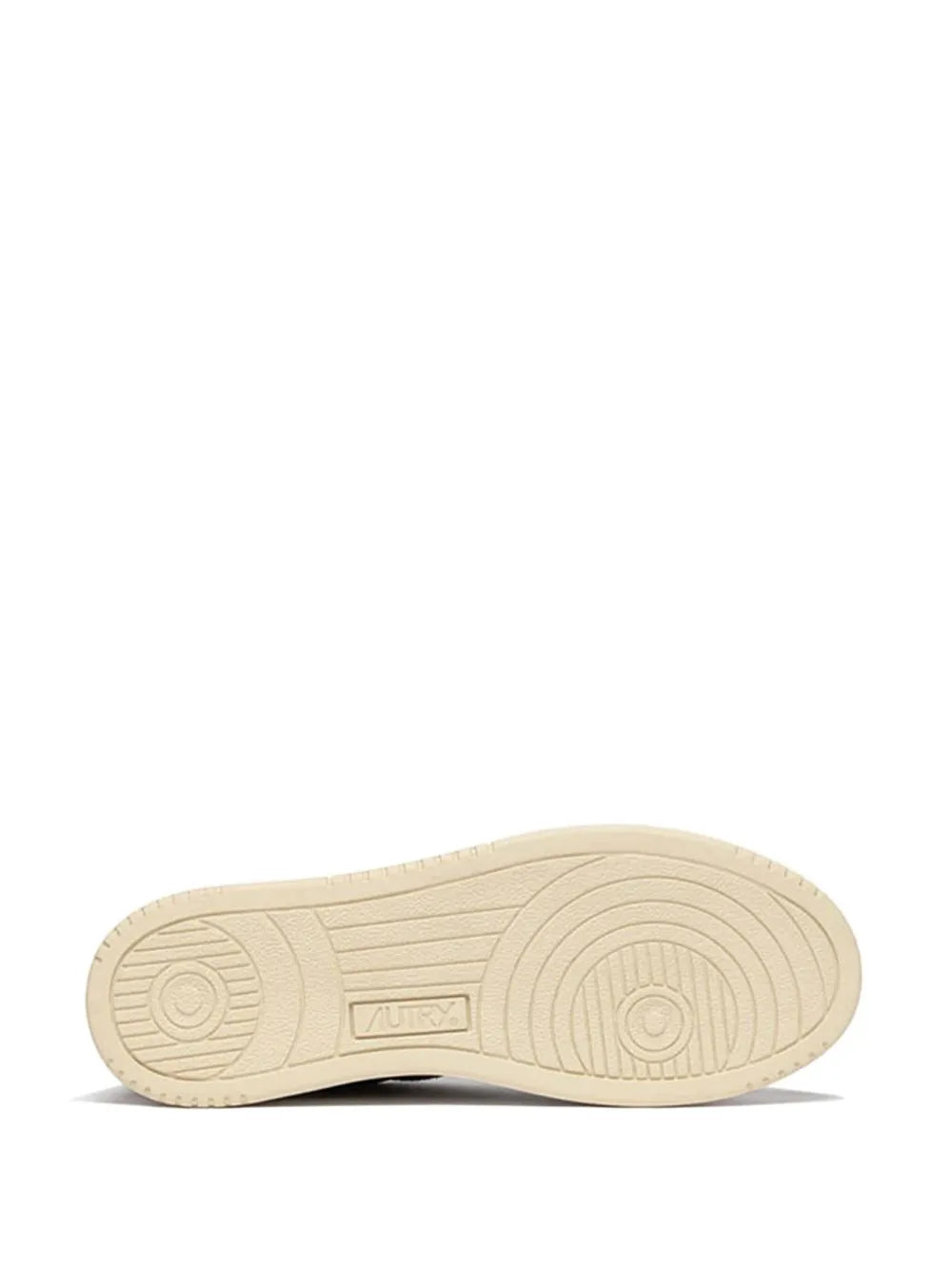Autry Medalist low-top sneakers outsole with light brown tread and circular grip pattern