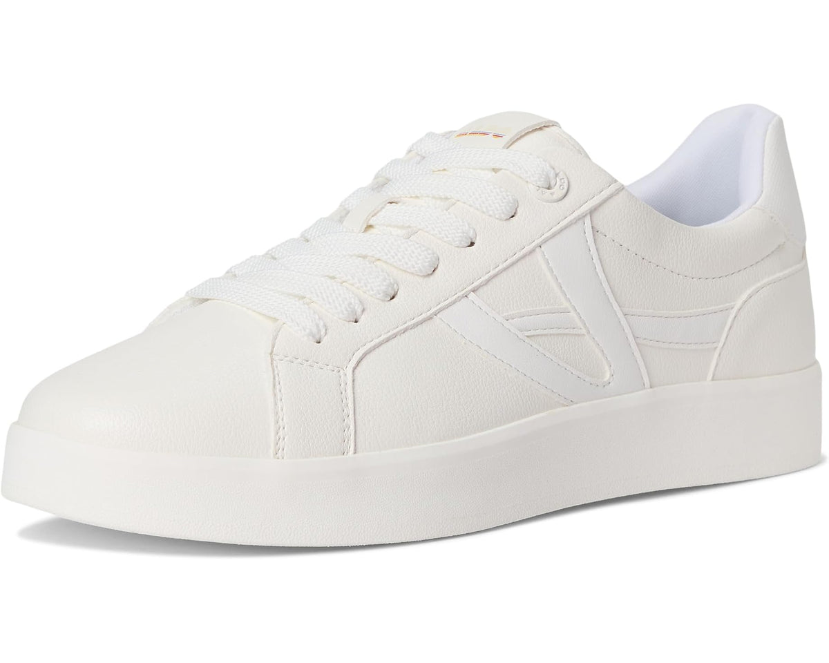 Men's ALDO bone low-top sneakers with lace-up front and padded tongue
