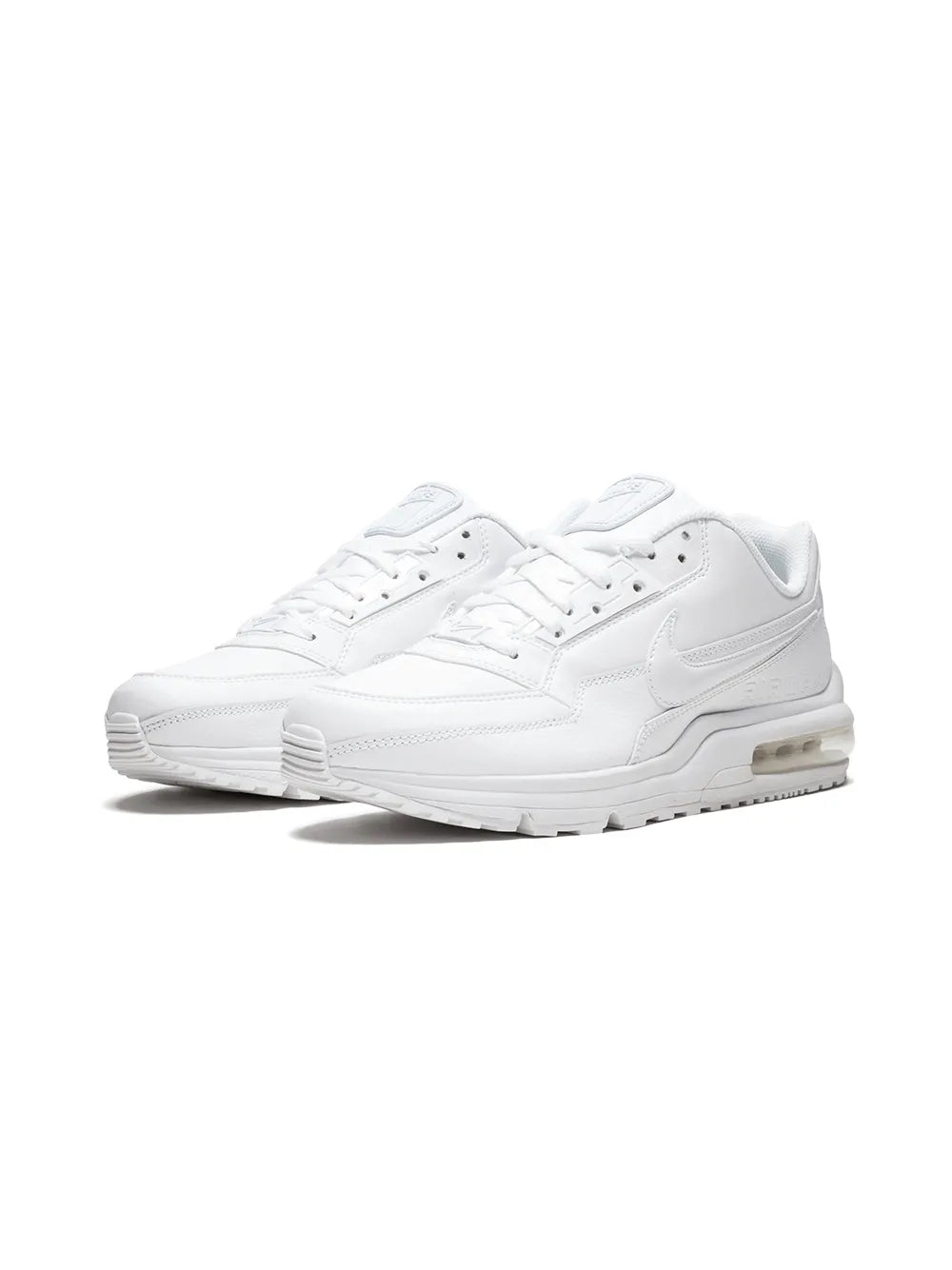 Nike Air Max Ltd 3 low-top sneaker, white lace-up with side Swoosh and air unit