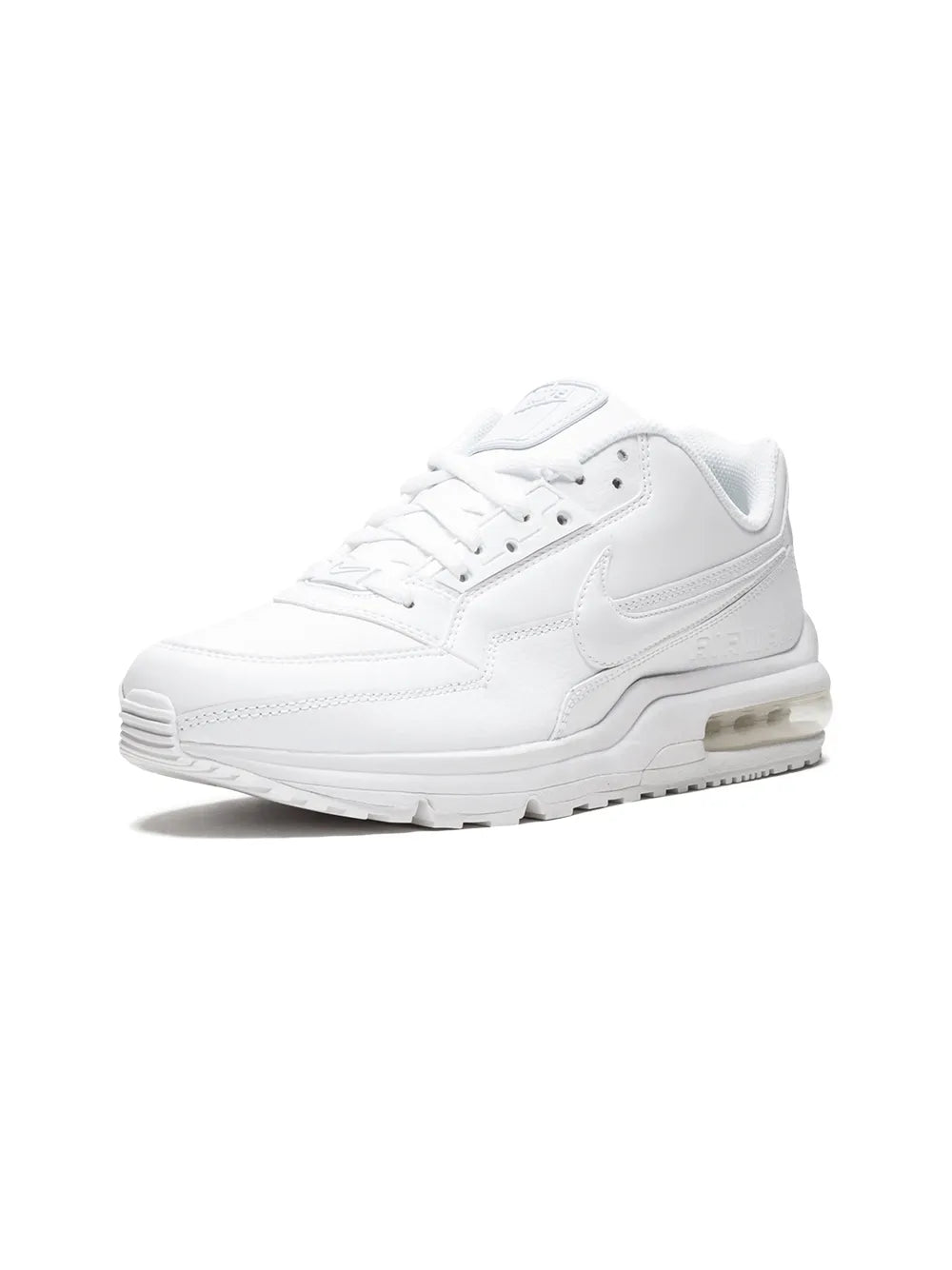 Nike Air Max Ltd 3 low-top sneaker, white lace-up with padded tongue and Swoosh