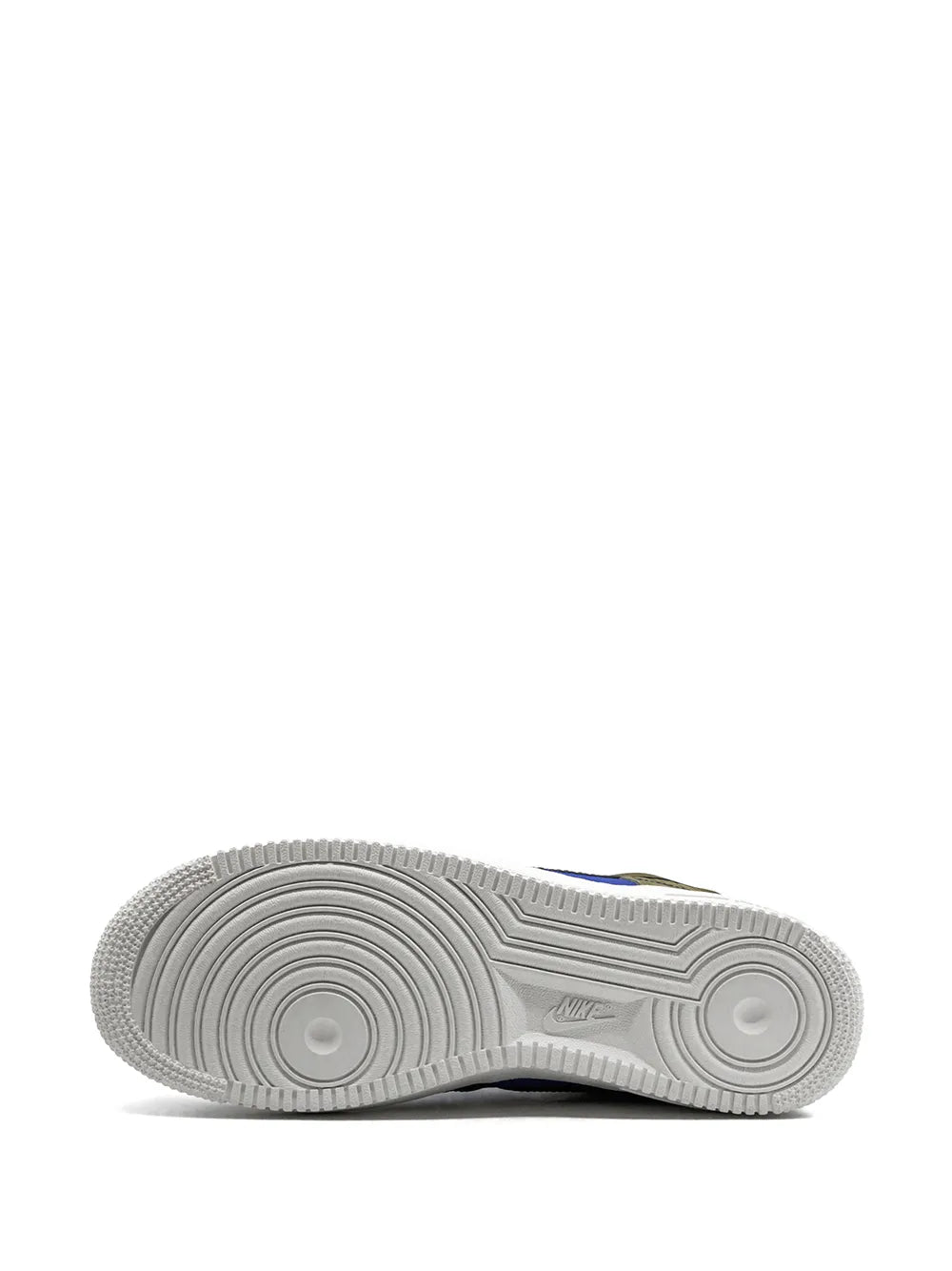 Nike Air Force 1 high-top sneaker outsole tread, white rubber sole