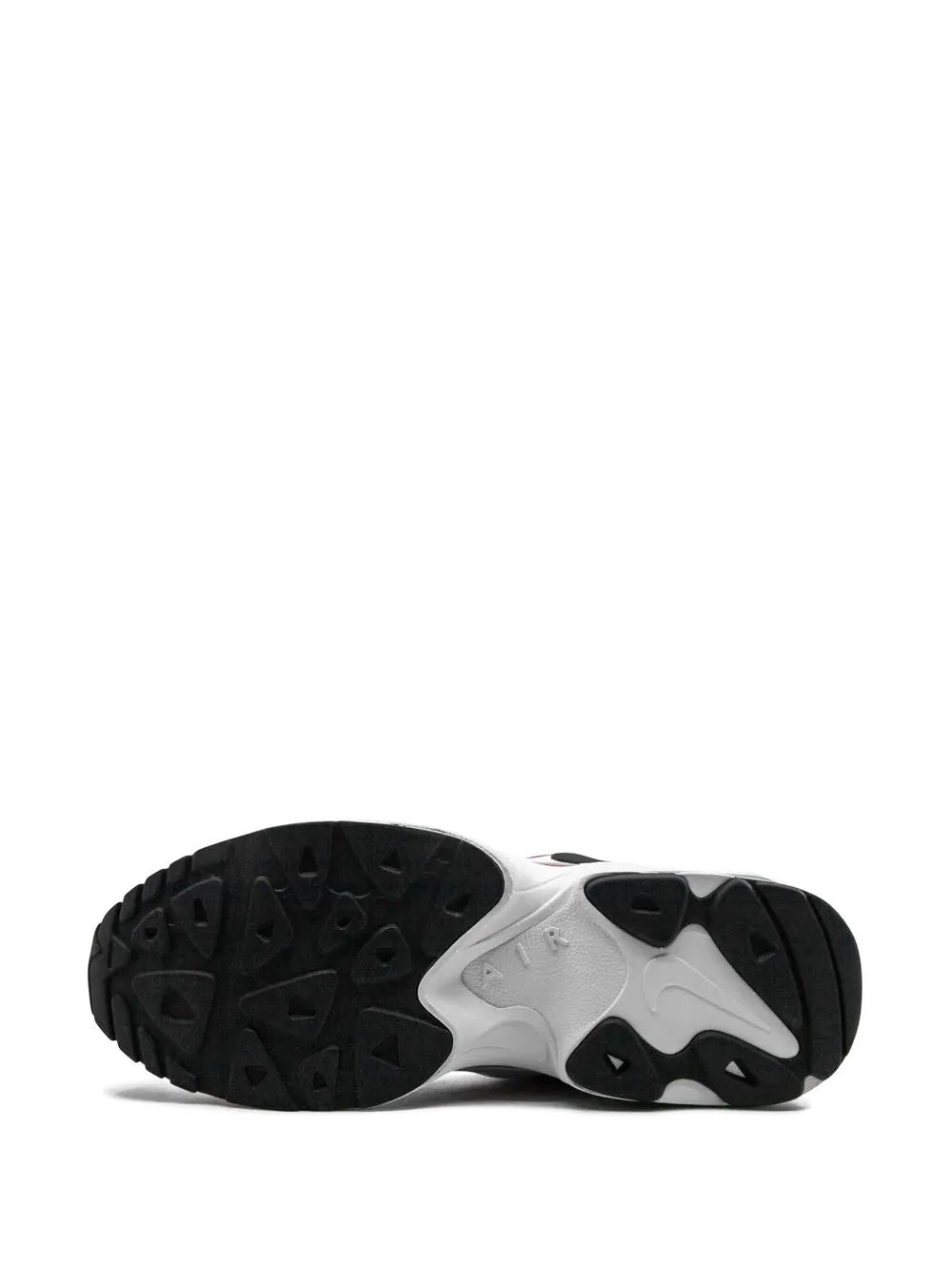 Nike Air Max 2 Light outsole view with gray tread and white midsole cushioning