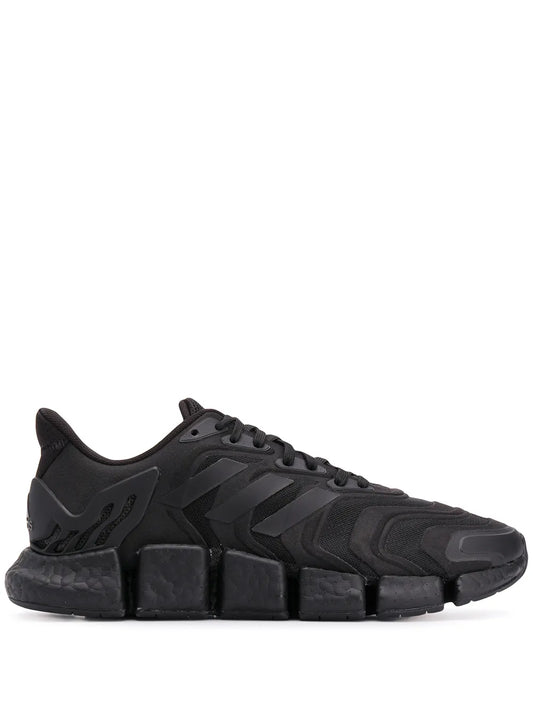 Black adidas low-top sneaker, lace-up with chunky tread