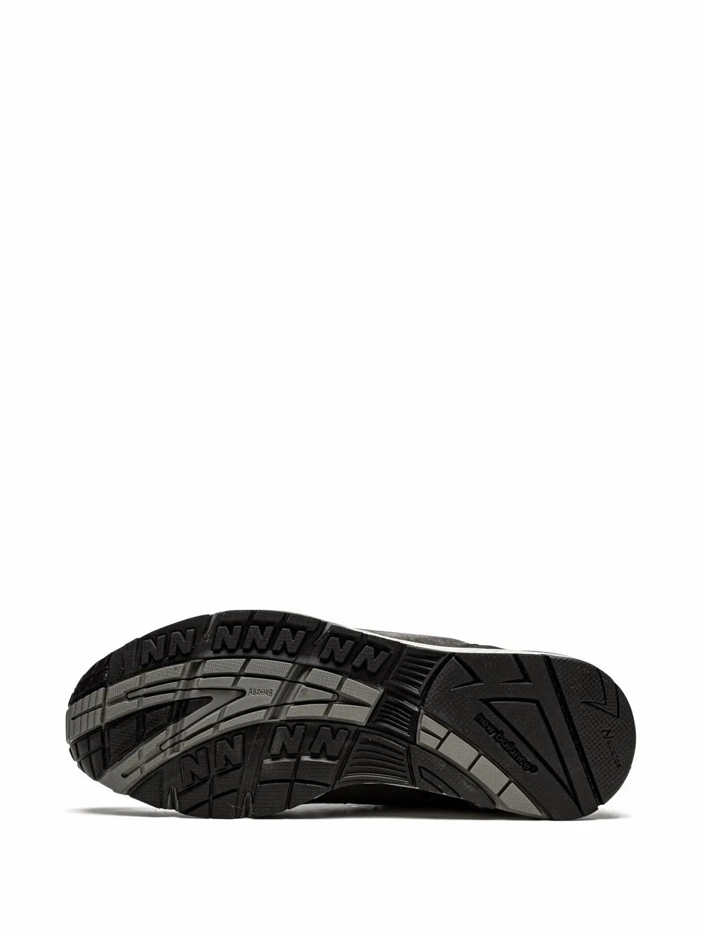 New Balance x Slam Jam M991 outsole, black rubber tread with geometric traction pattern