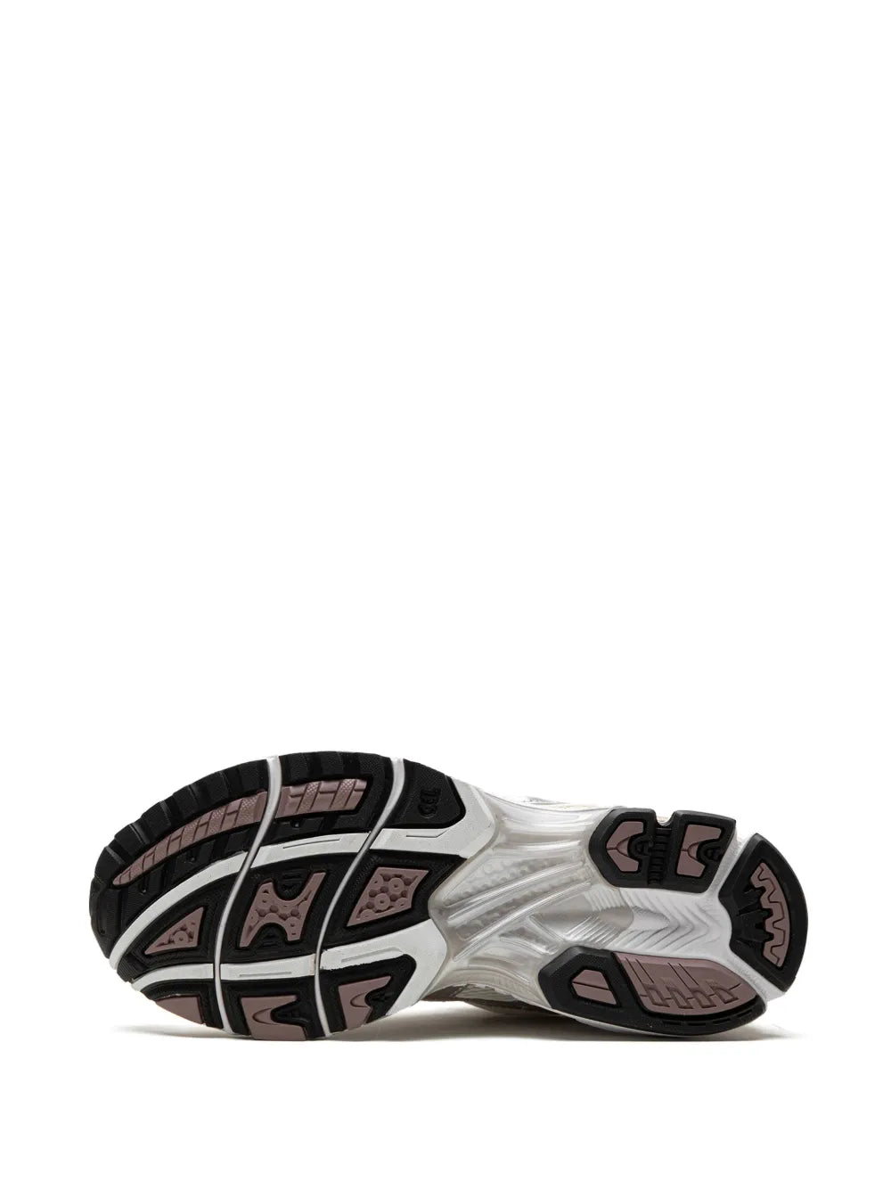 Asics Gel Kayano 14 sneakers outsole view with tread and dark edge trim