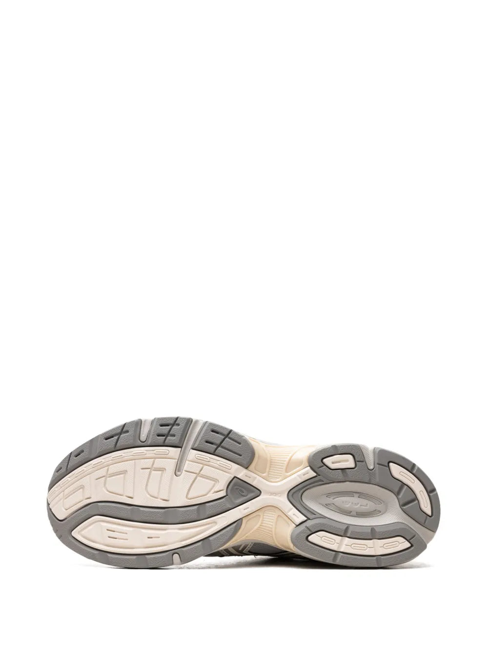 ASICS Gel-1130 running shoe outsole, rugged tread pattern and cushioning pods