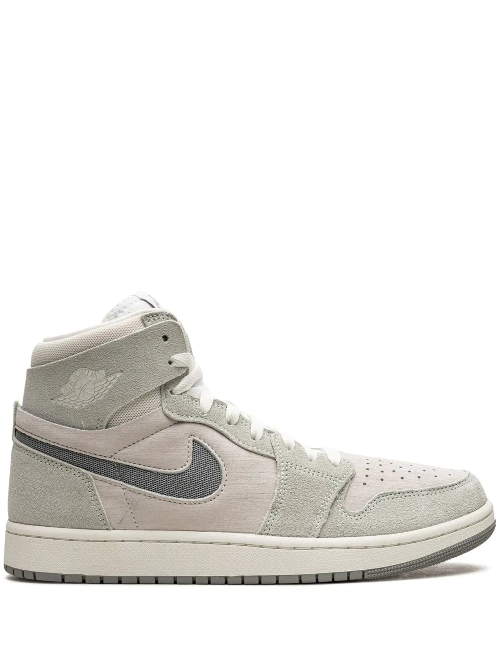 Air Jordan 1 Zoom Air Cmft 2 sneaker, Particle Grey side view