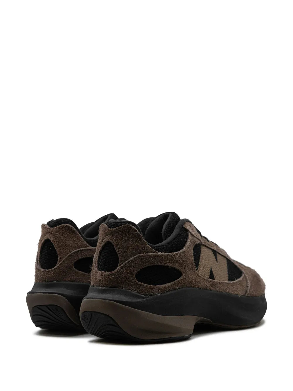 New Balance WRPD Runner sneakers, dark brown with black heel and chunky sole