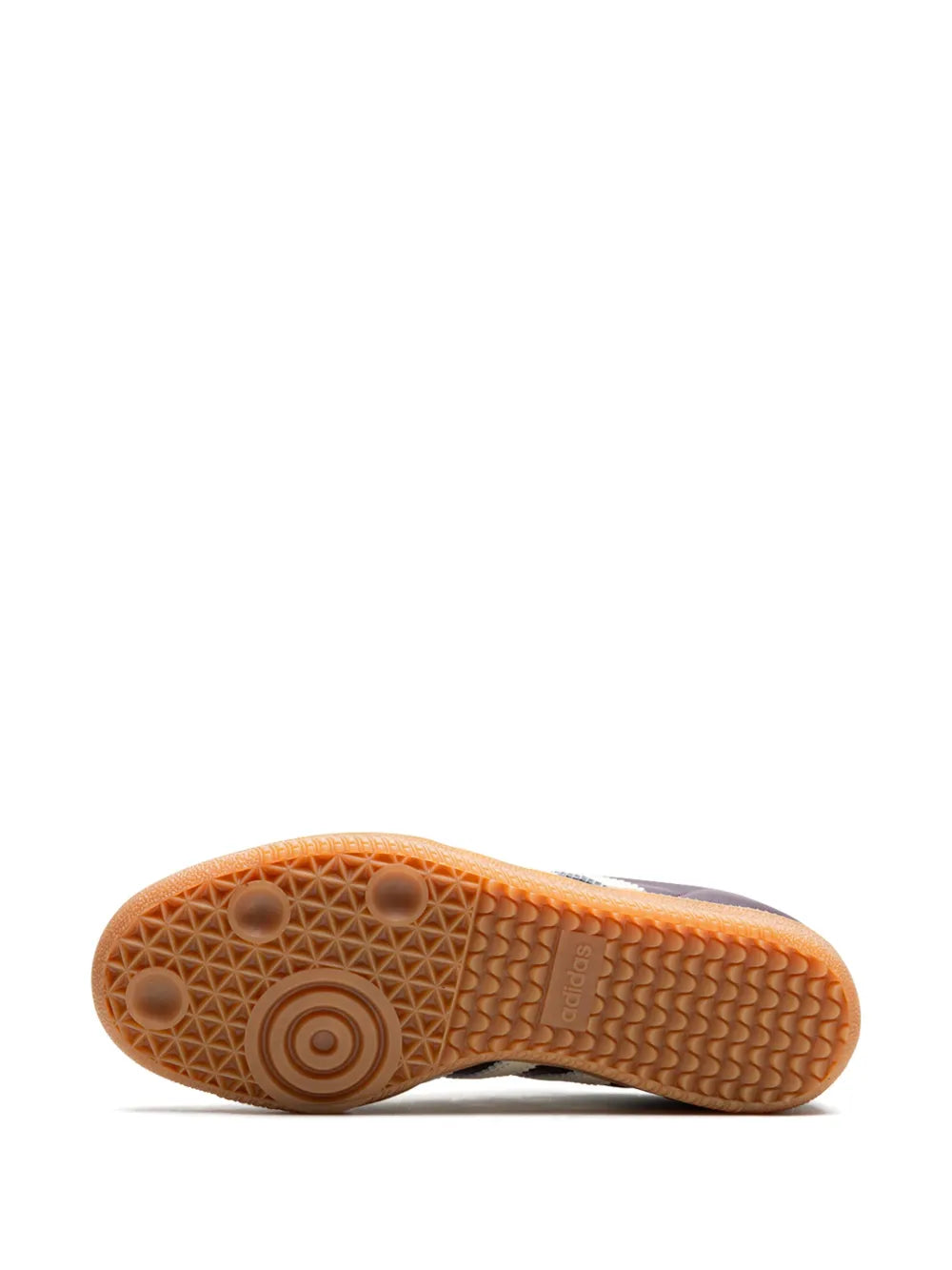Samba OG gum rubber outsole with circular tread pattern