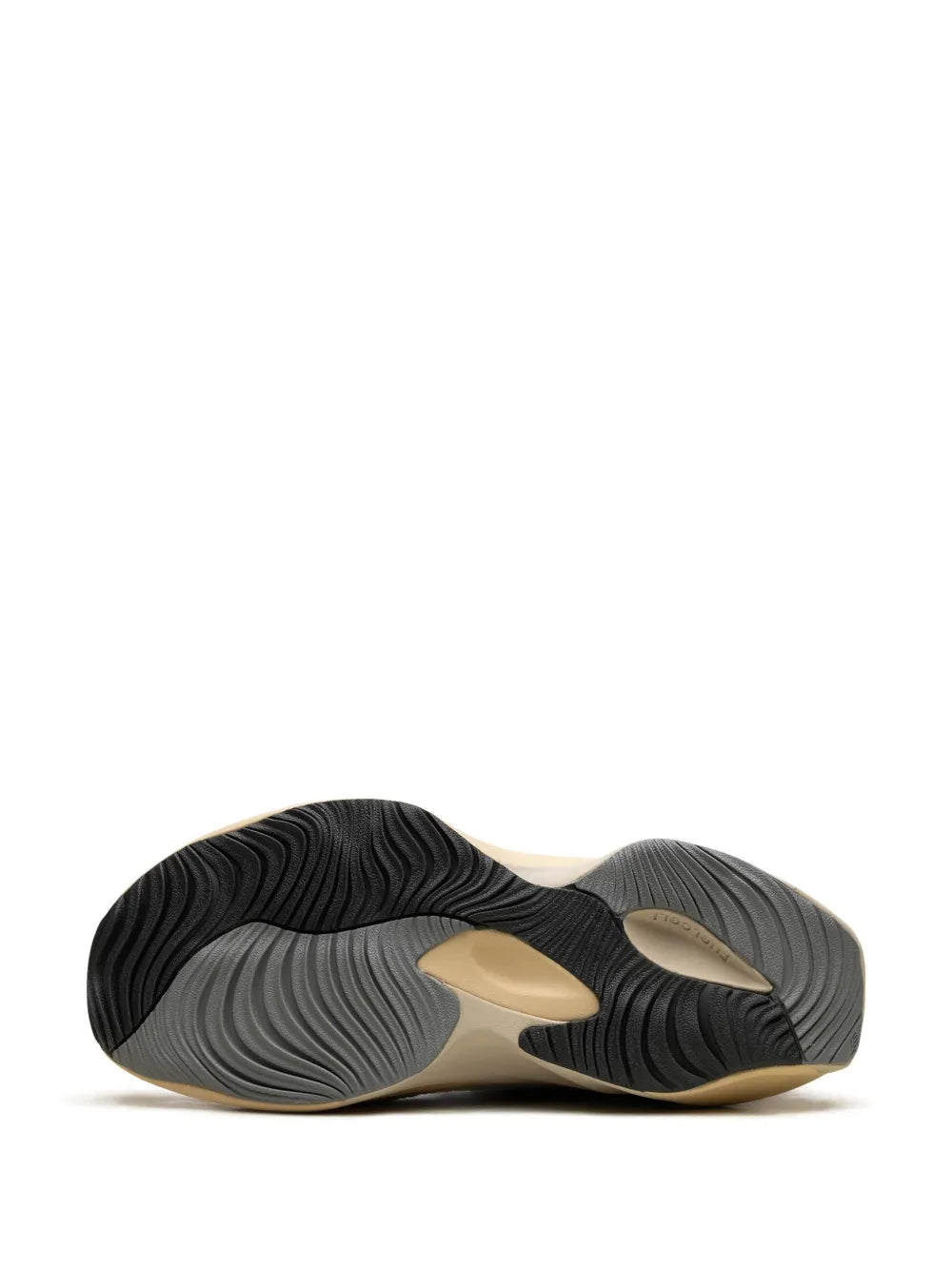 New Balance WRP Runner outsole, black rubber tread with beige foam insert
