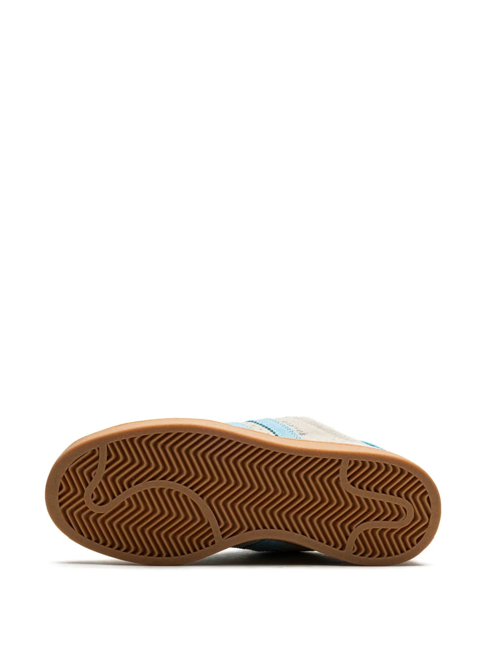 adidas Campus 00S outsole view with brown zigzag traction tread