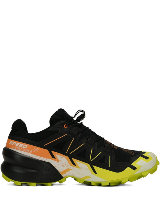 adidas Adifom Stan Mule black sneaker mule, neon green outsole, orange accents