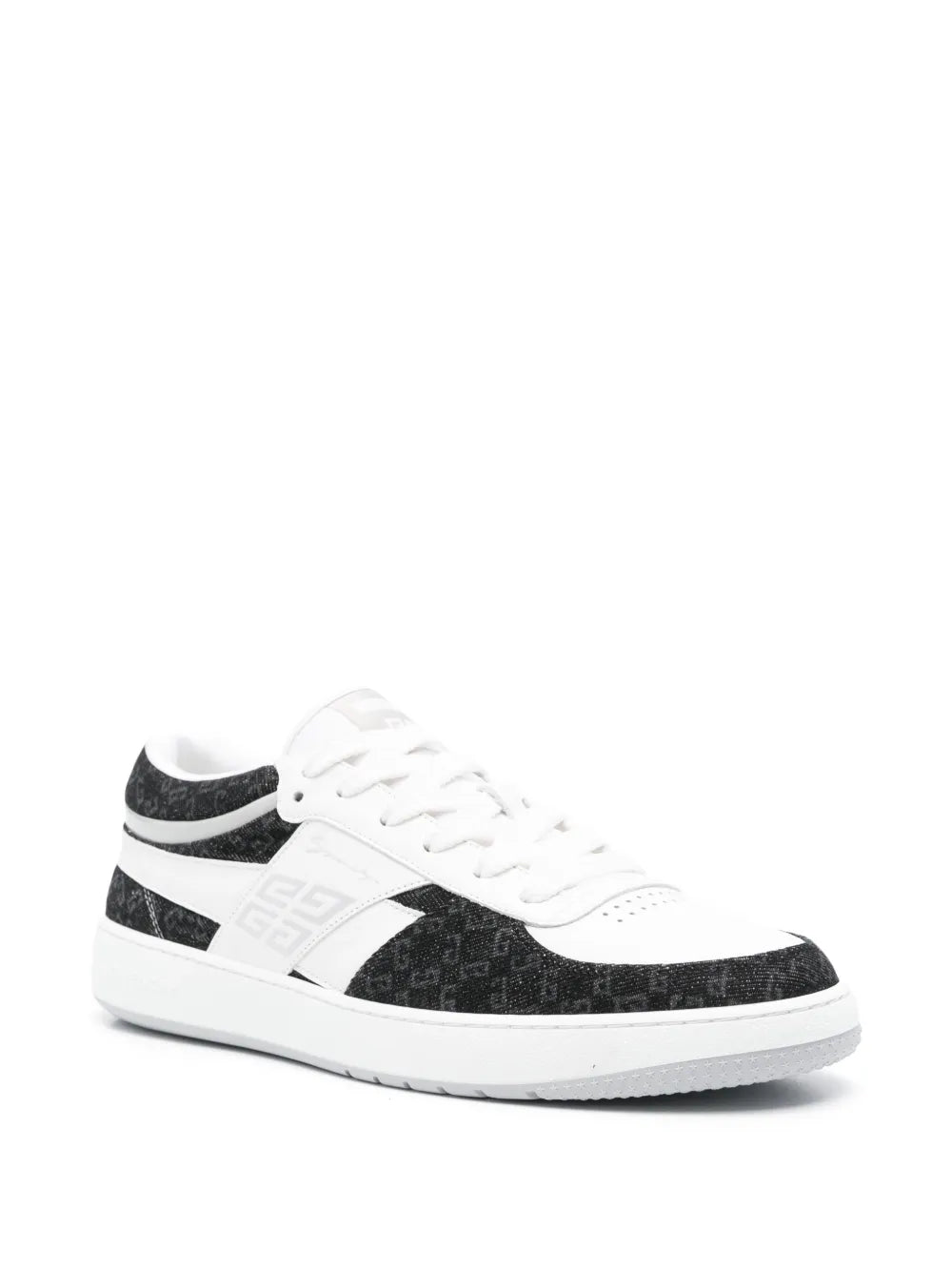 Givenchy G Move sneakers, white upper with black textured toe and side stripe