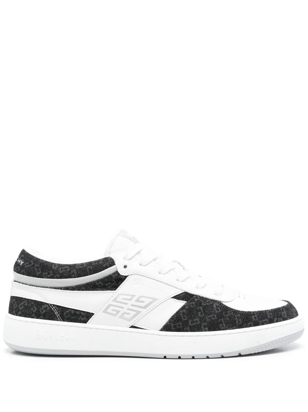 Givenchy G Move sneakers, white laces and panels with black textured side stripe