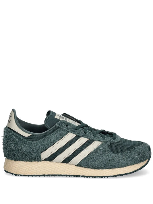 adidas Atlanta sneakers: dark green with white three stripes side
