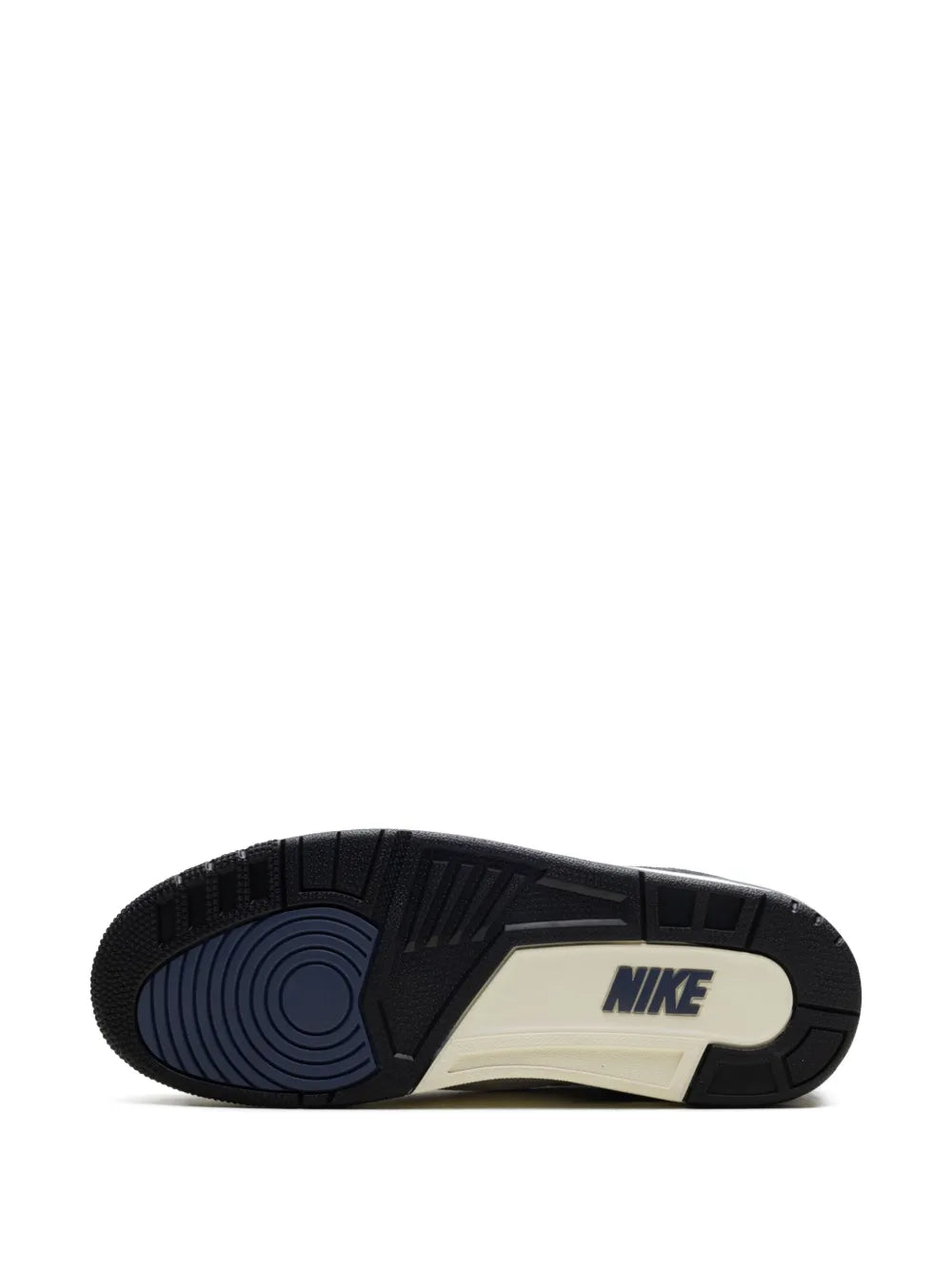 Air Jordan 3 OG SP A Ma Mani e outsole, black rubber tread with cream midsole trim
