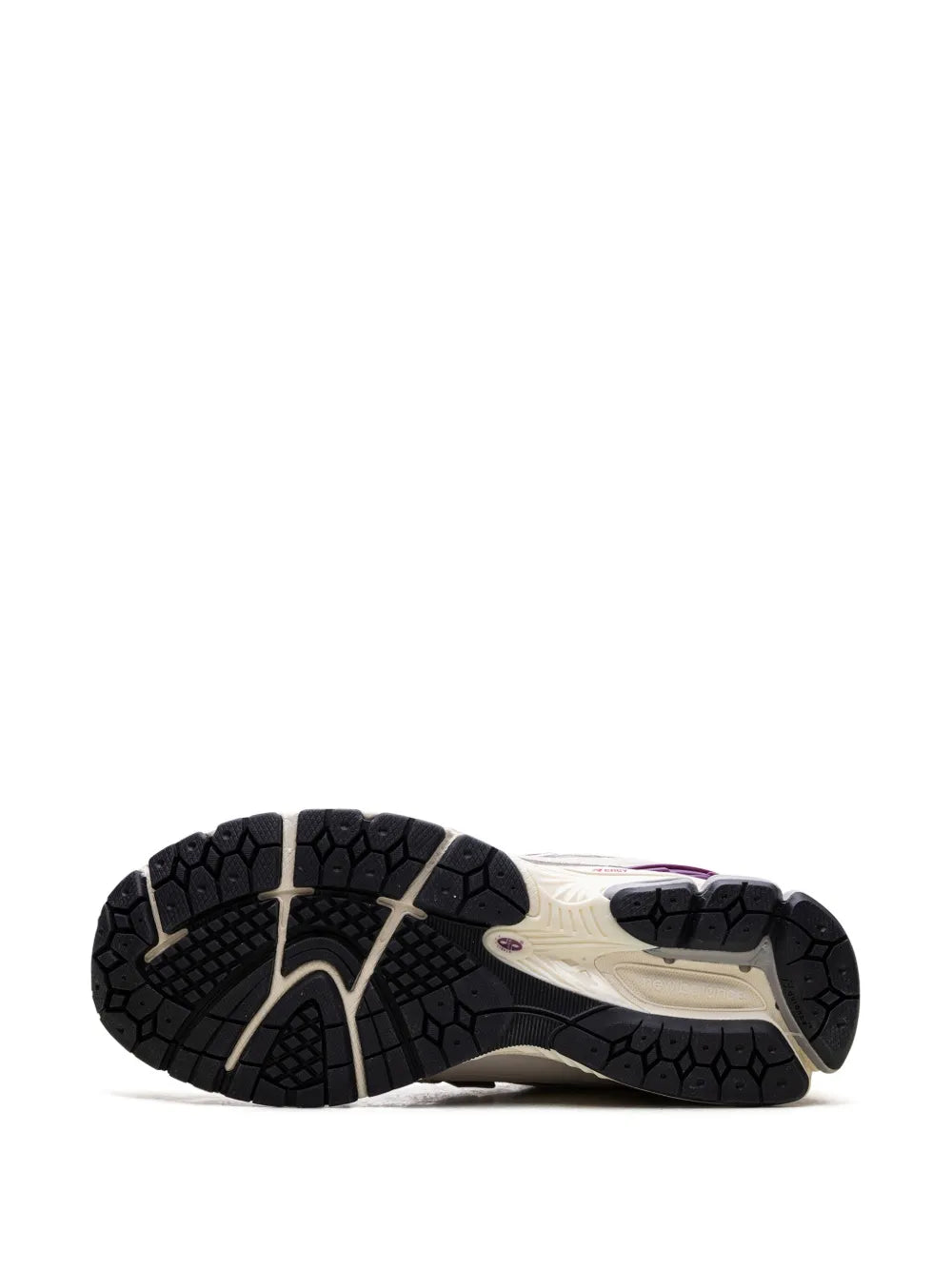 New Balance 1906R outsole tread, black rubber with beige midsole