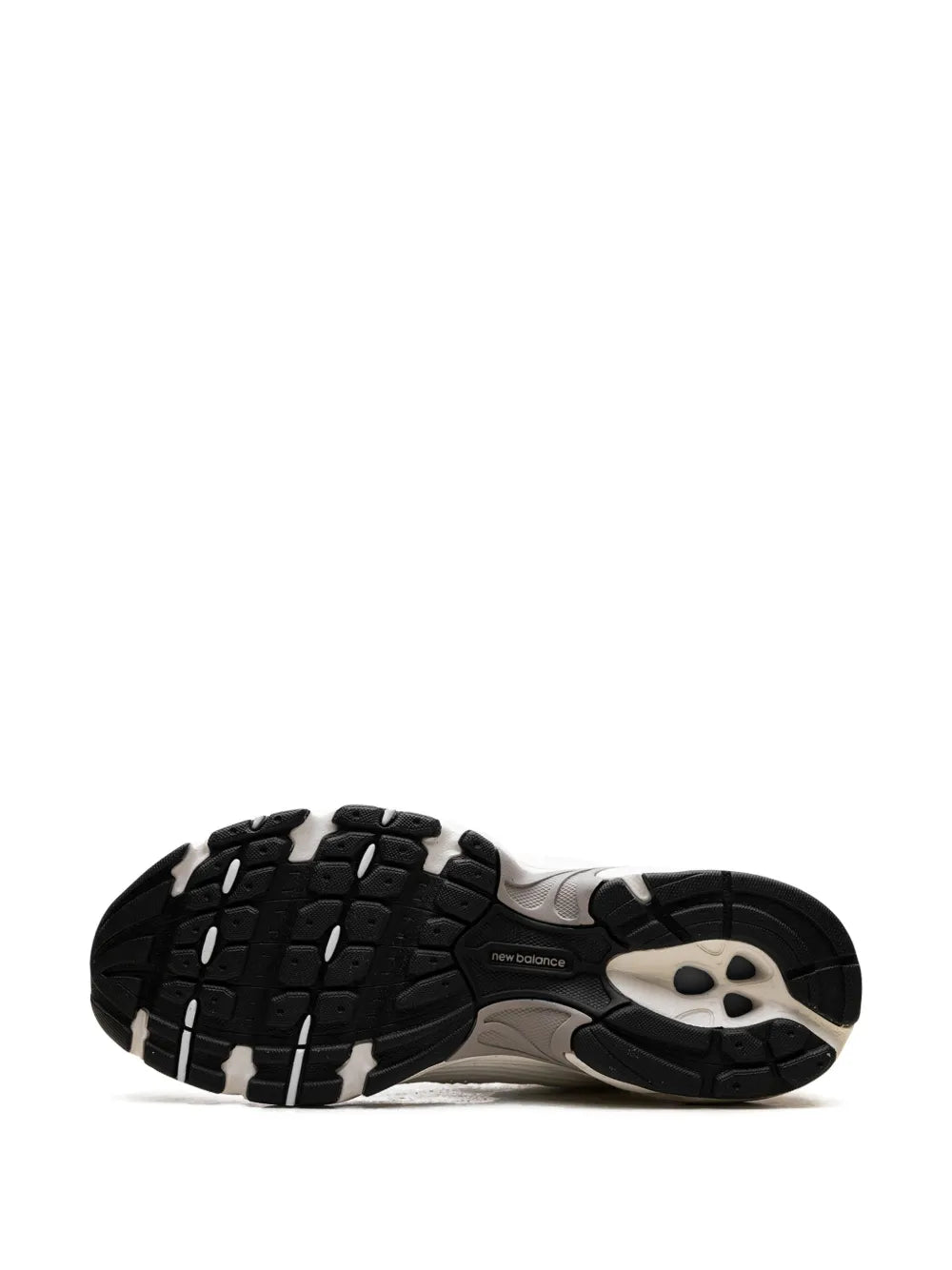 New Balance 530 low-top sneakers outsole, black tread with gray midsole