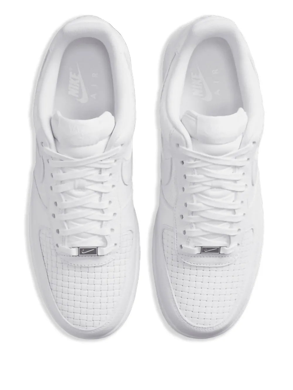 Nike Air Force 1 Low PRM sneakers, white uppers with lace-up design and swoosh