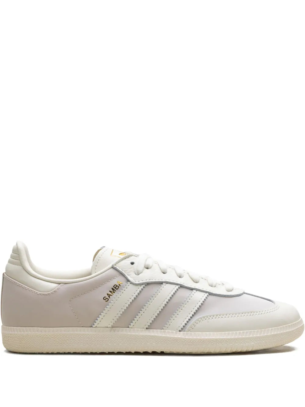adidas Samba OG low-top sneakers in off-white with three-stripe side branding