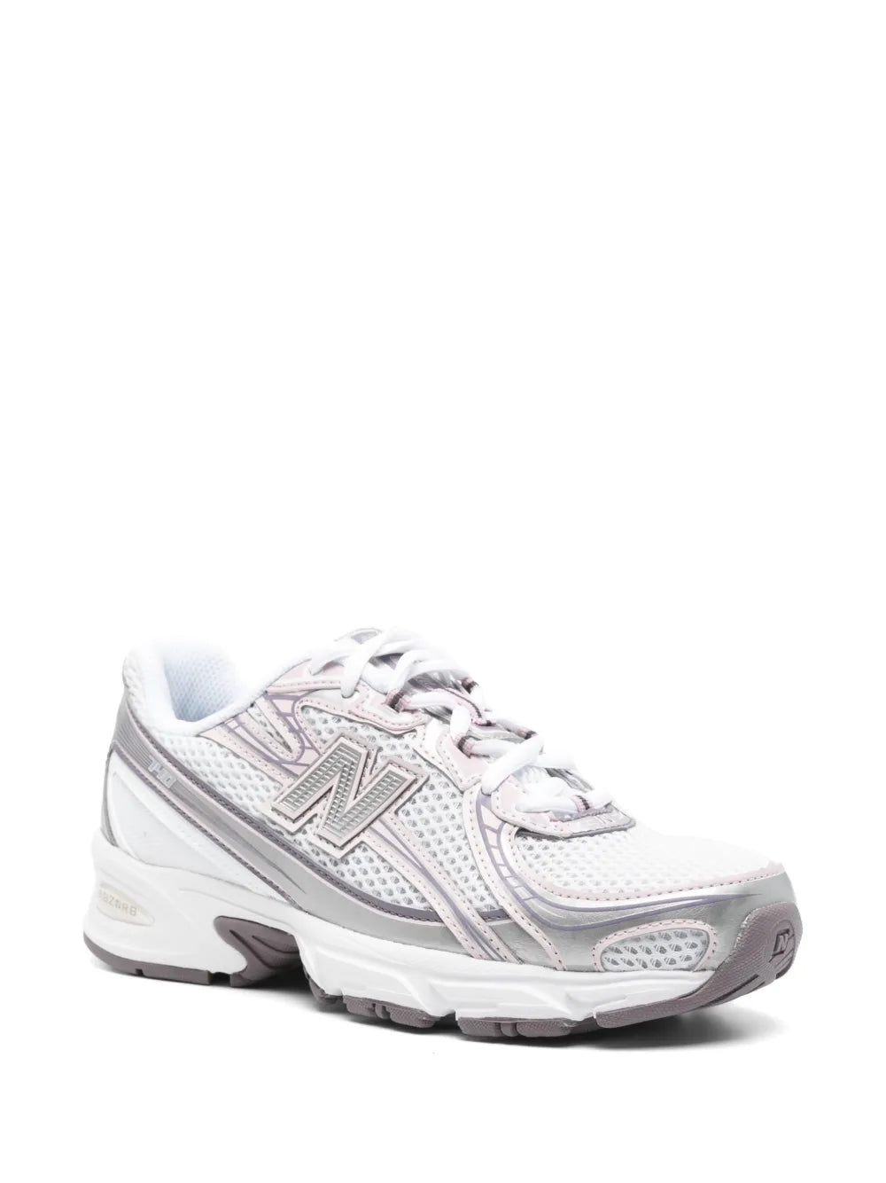 White New Balance 740 sneaker side view with cushioned sole