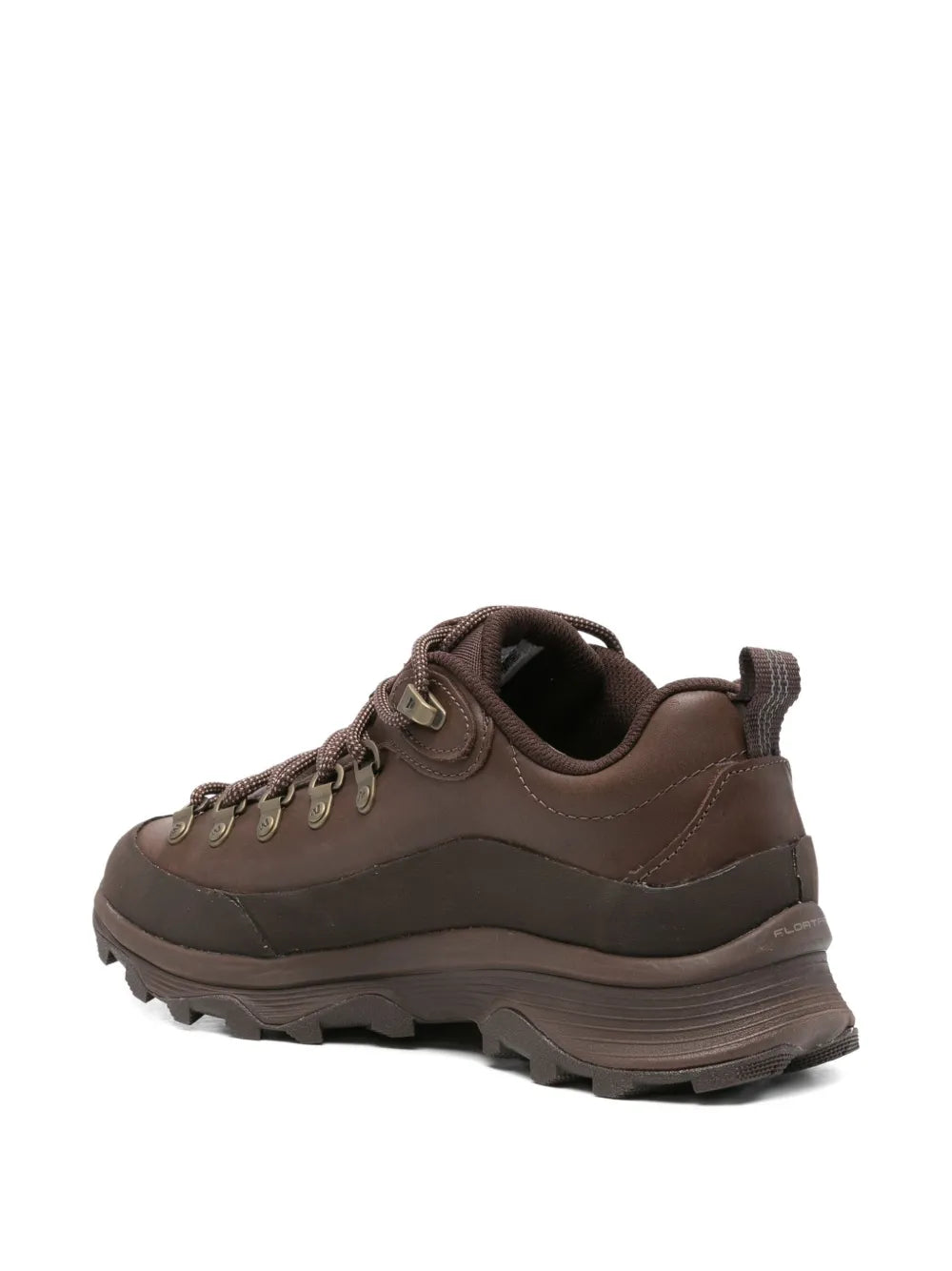 Merrell Ontario Speed Ltr brown lace-up sneakers with cushioned heel and trail tread sole