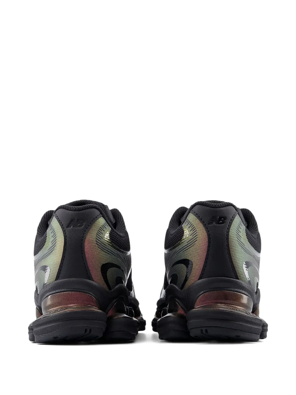 New Balance Abzorb 2000 Pods sneakers, black back heel with multicolour accents