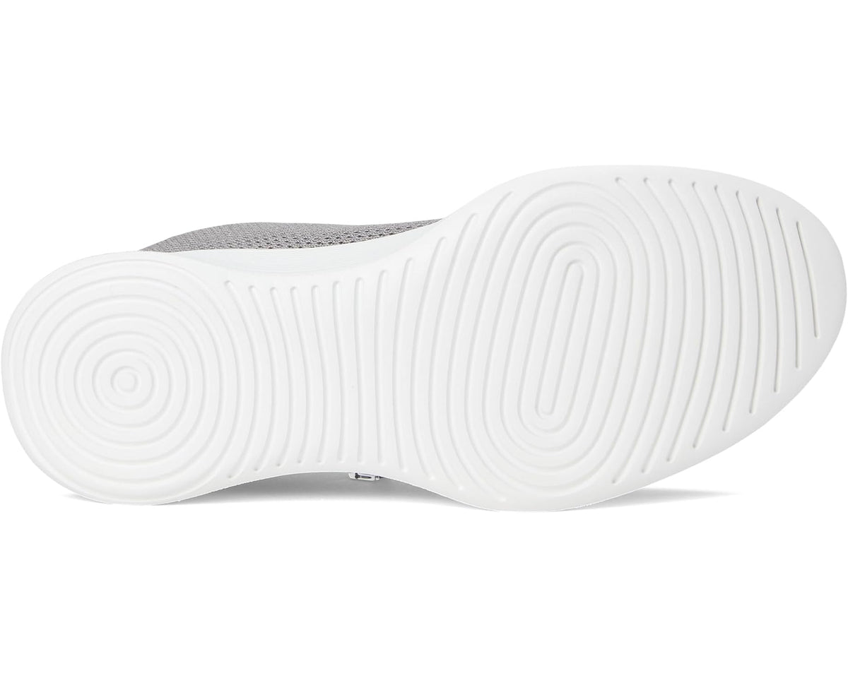 Men's Allbirds running shoe outsole with white tread and gray shoe edge