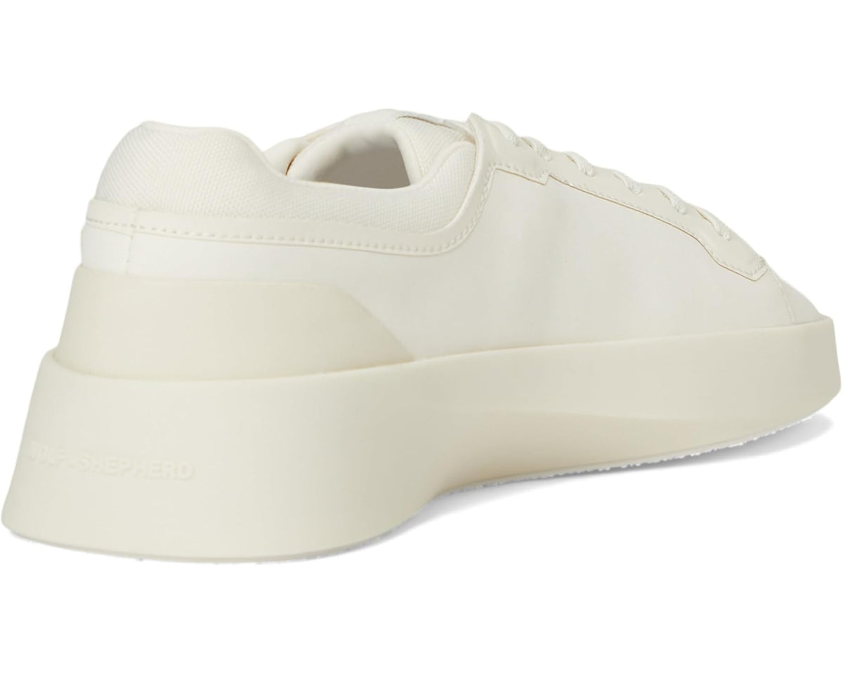 Off-white unisex sneaker heel with cushioned collar and chunky sole