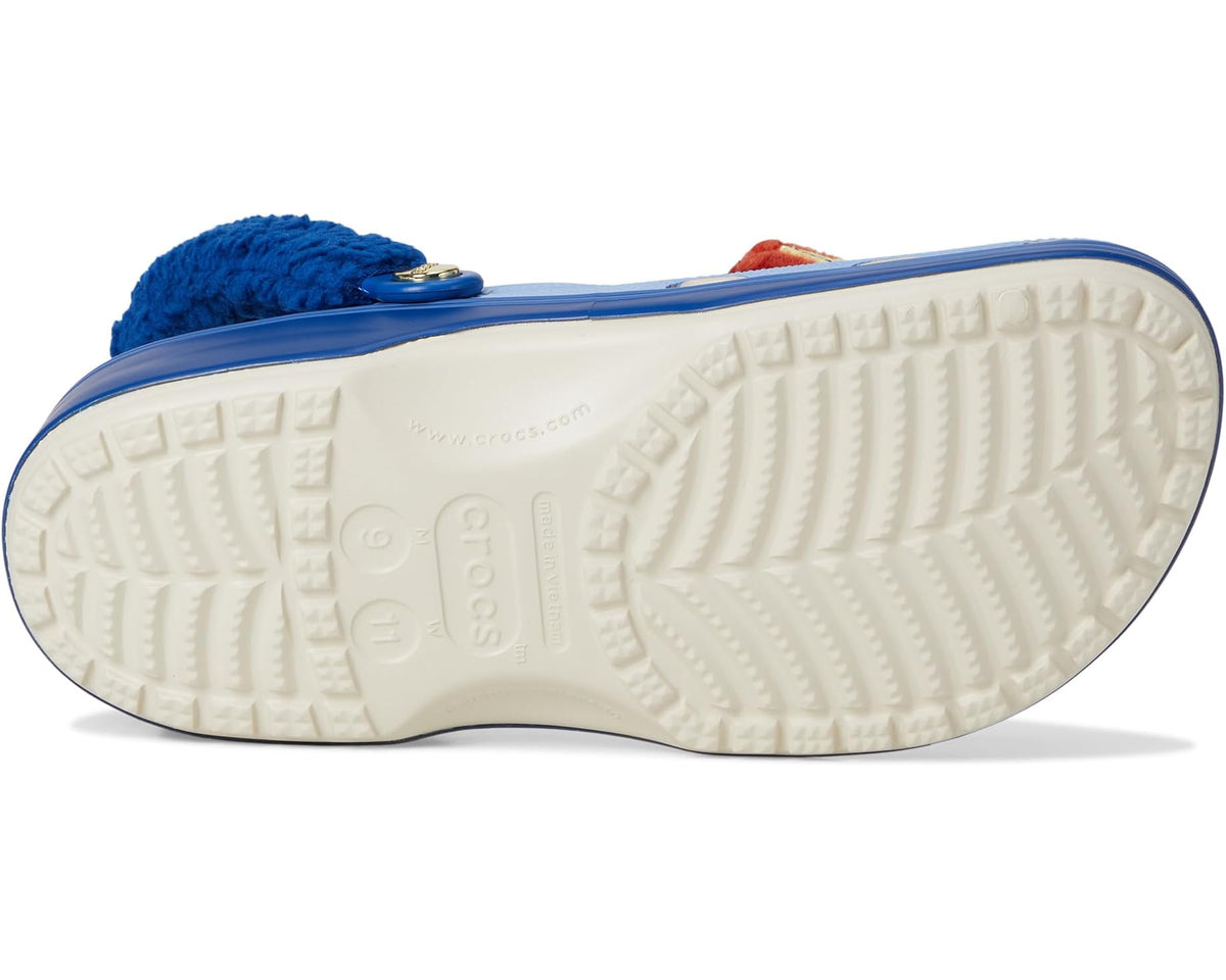 Unisex Crocs clog outsole with textured traction tread; heel and toe details