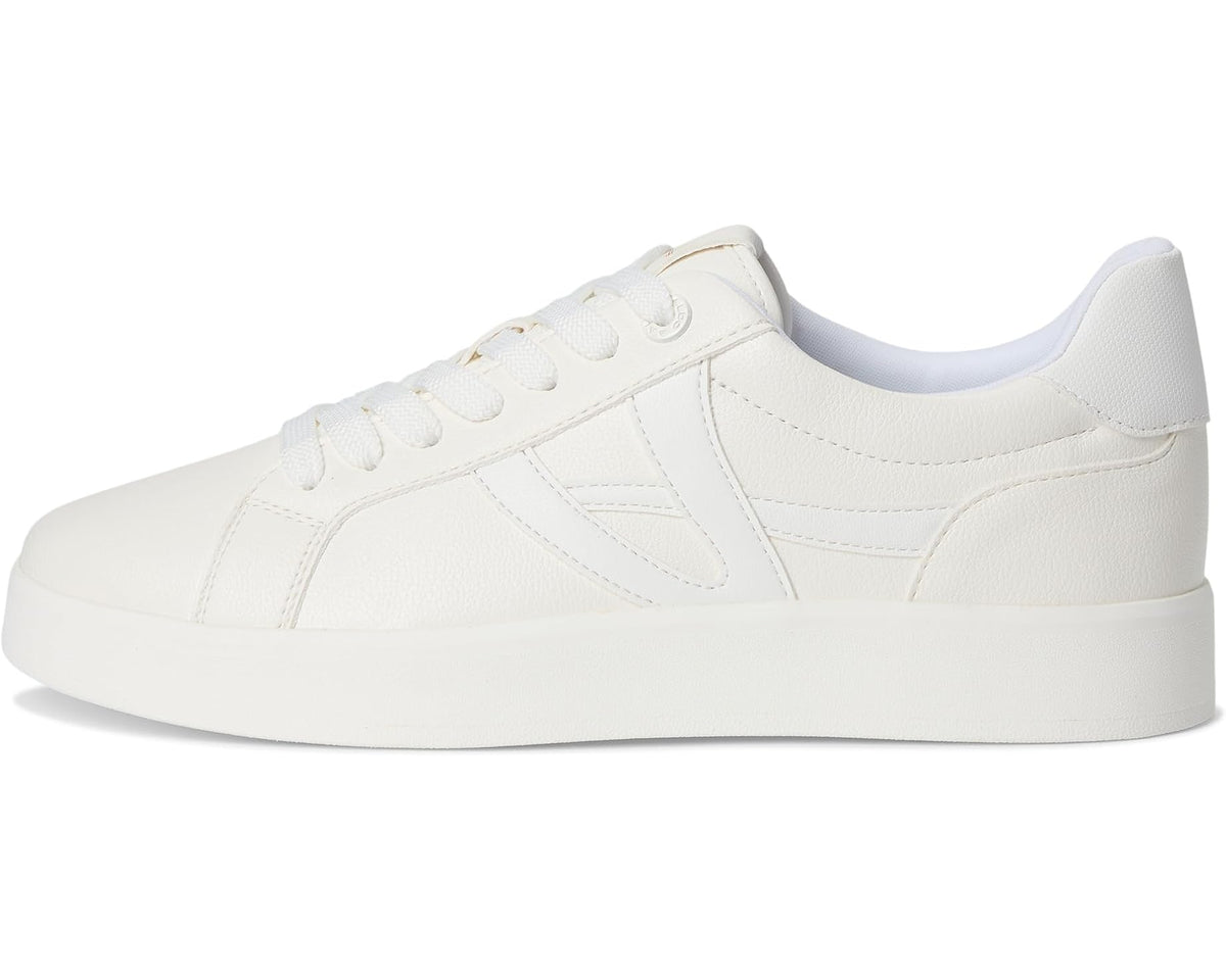 Men's ALDO bone low-top sneakers, lace-up with stitched overlays and paneling