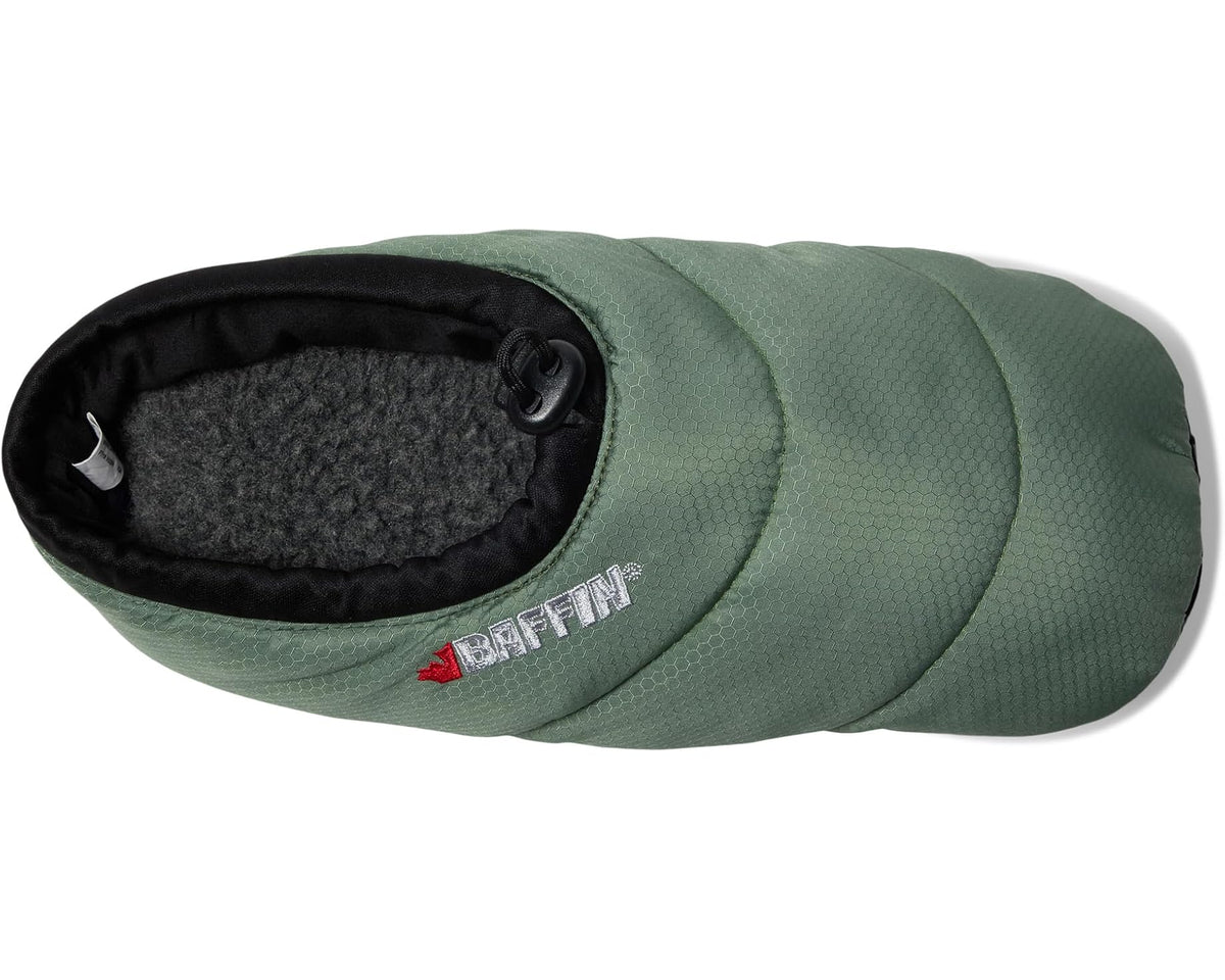 Sea green bootie with black interior sock and round lace grommet