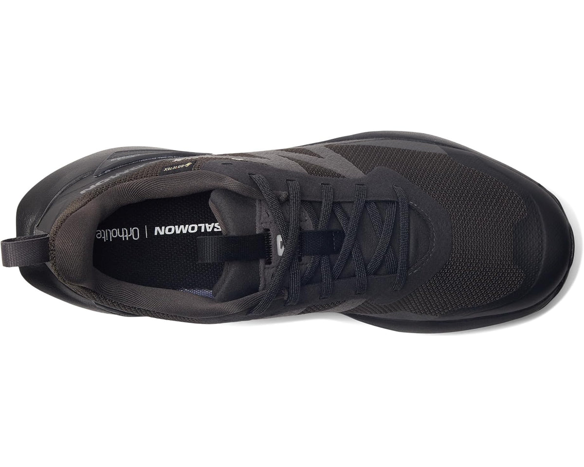 Men's Salomon Elixir Active GTX® shoe interior view, lace and tongue