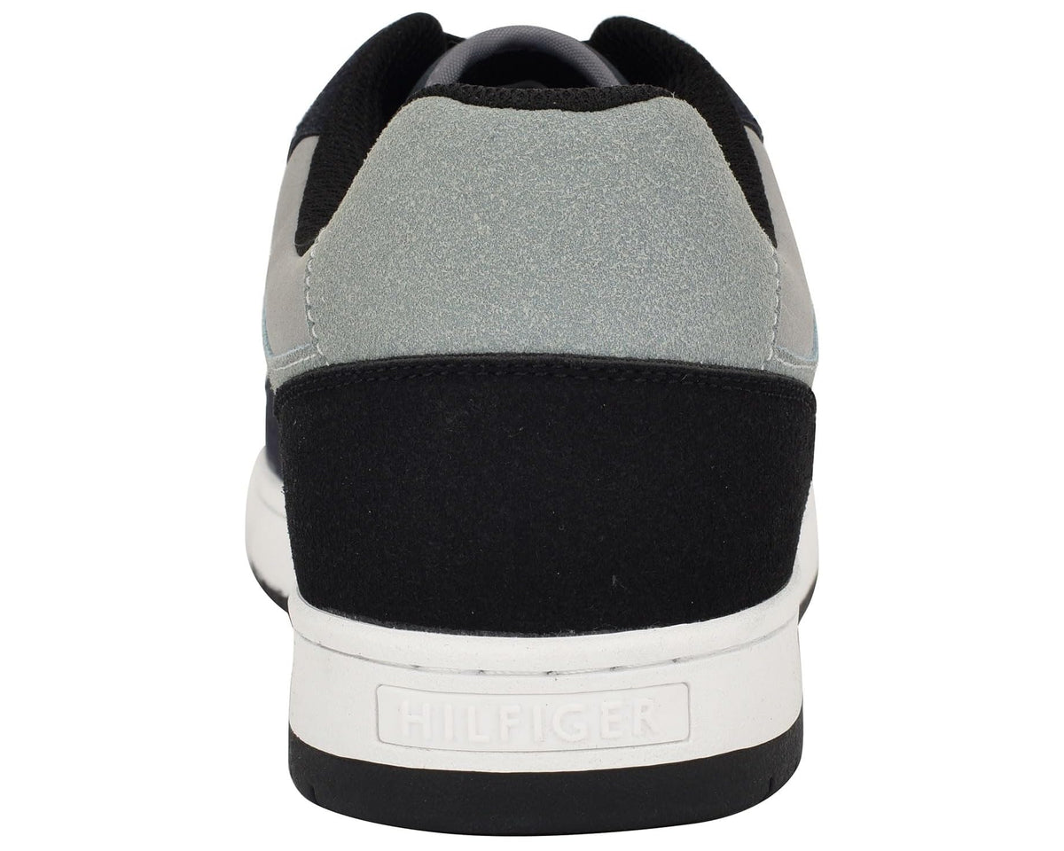 Men's Tommy Hilfiger Trane sneakers heel with brand patch on white sole