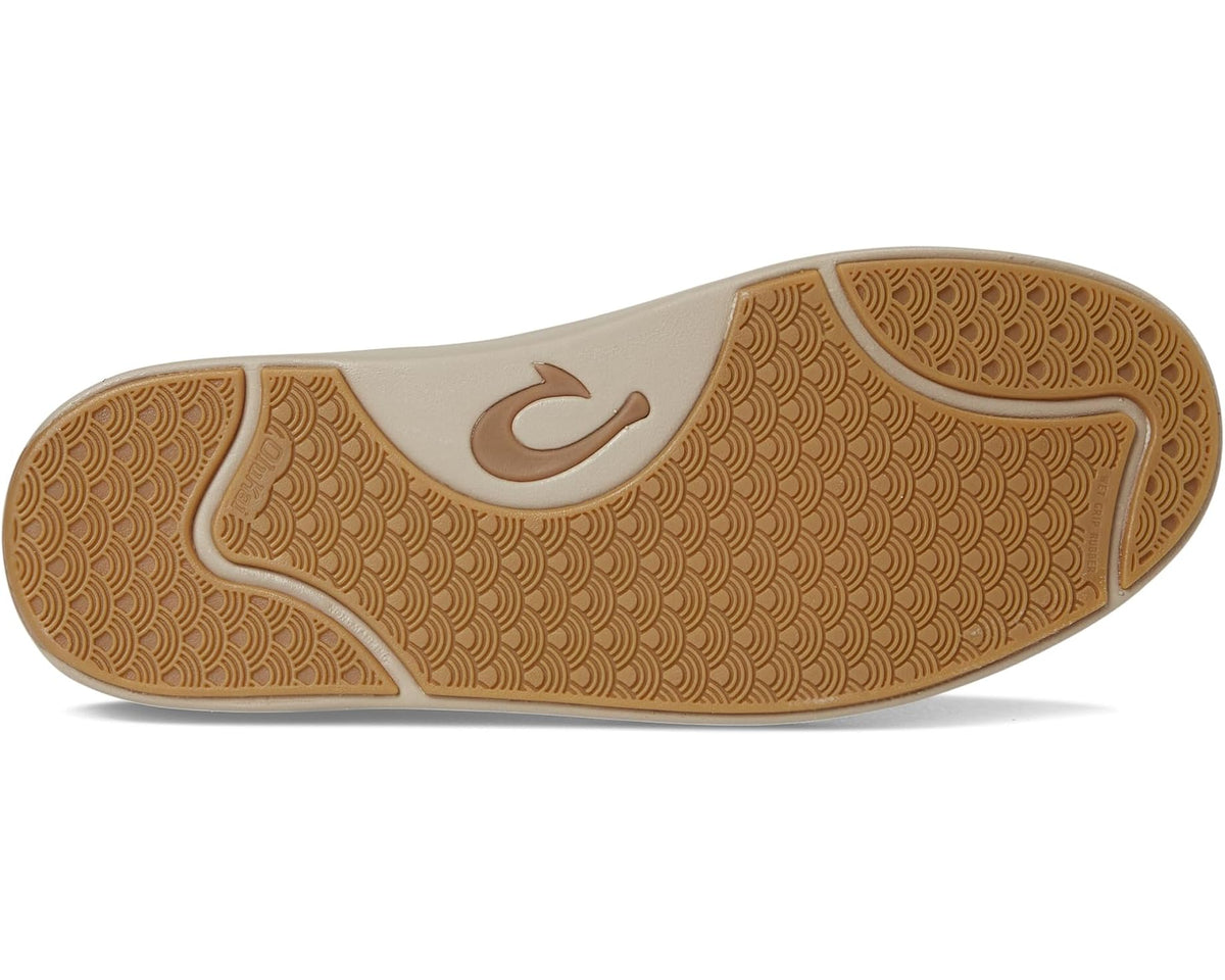 Outsole tread with patterned rubber bottom of dark brown mid-height chelsea boots