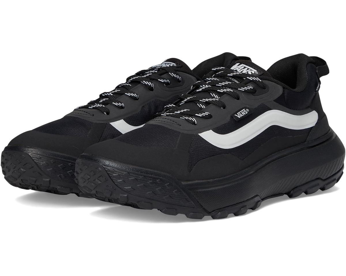 Vans MTE Crosspath black sneaker with white side stripe and lace-up design