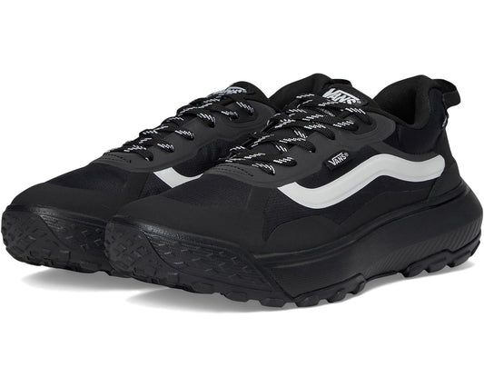 Vans MTE Crosspath black sneaker with white side stripe and lace-up design