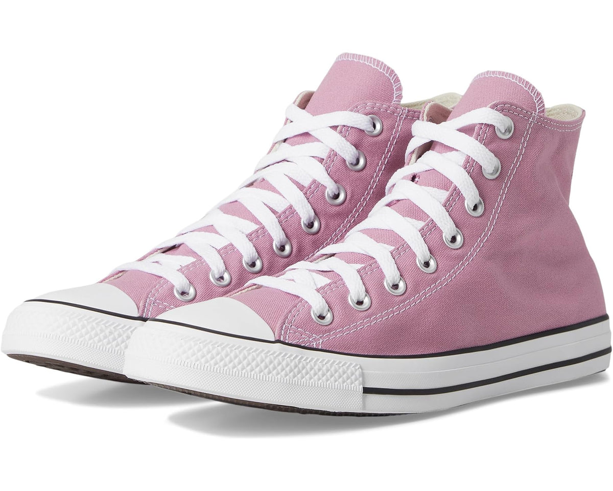 Unisex Converse Chuck Taylor All Star high-top sneakers in dusty rose with white laces