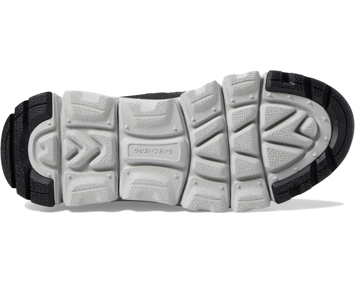 Men's SKECHERS Summits AT outsole view with white midsole and grippy tread bottom