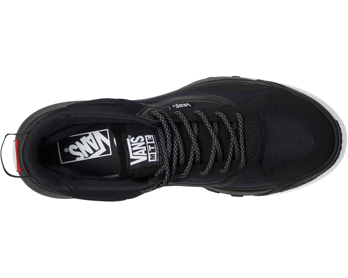 Unisex Vans MTE Crosspath mid boots, black lace-up with side logo patch